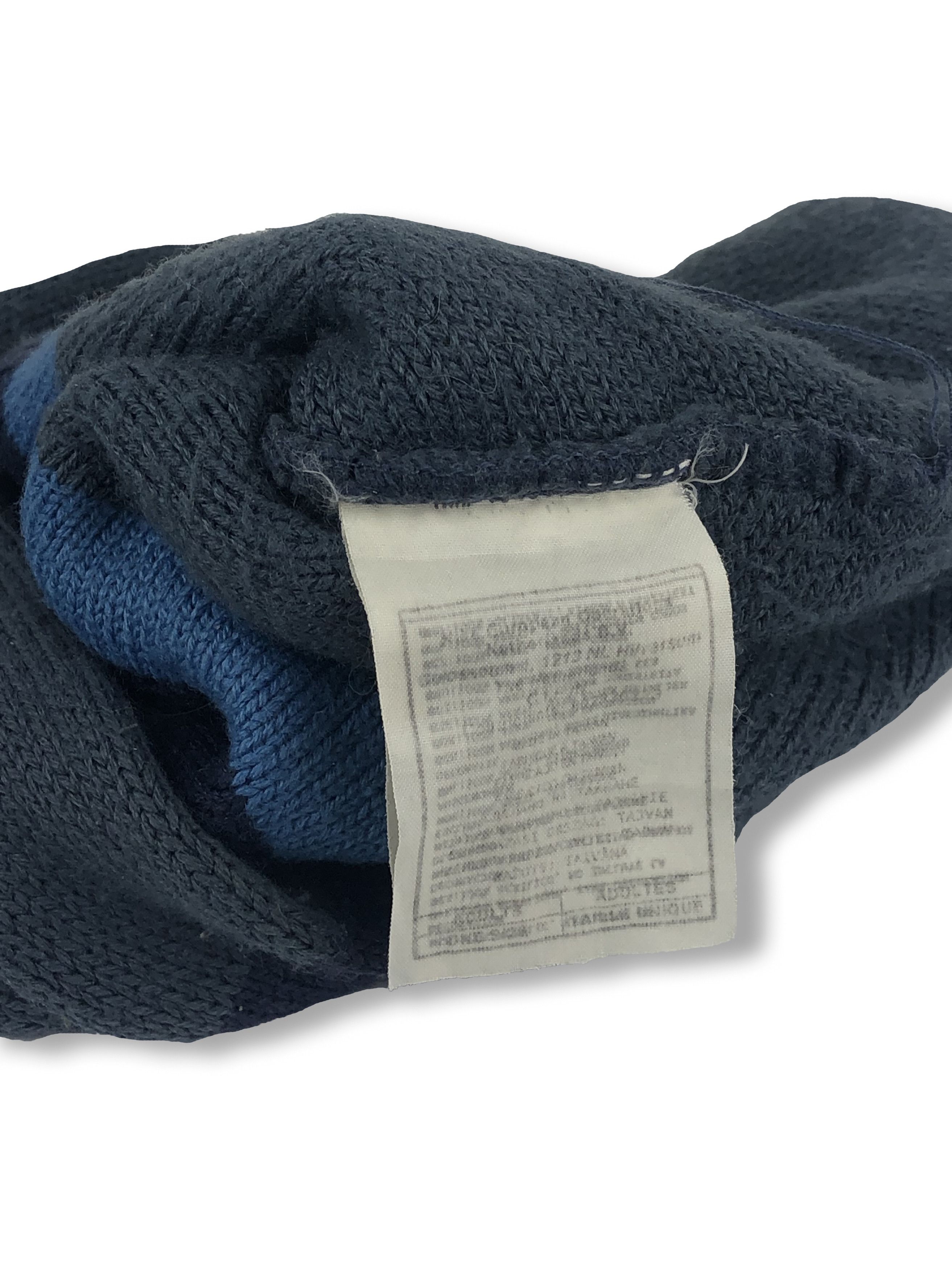 Nike 90s Vintage NIKE Blue Beanie M116 Size ONE SIZE - 4 Thumbnail