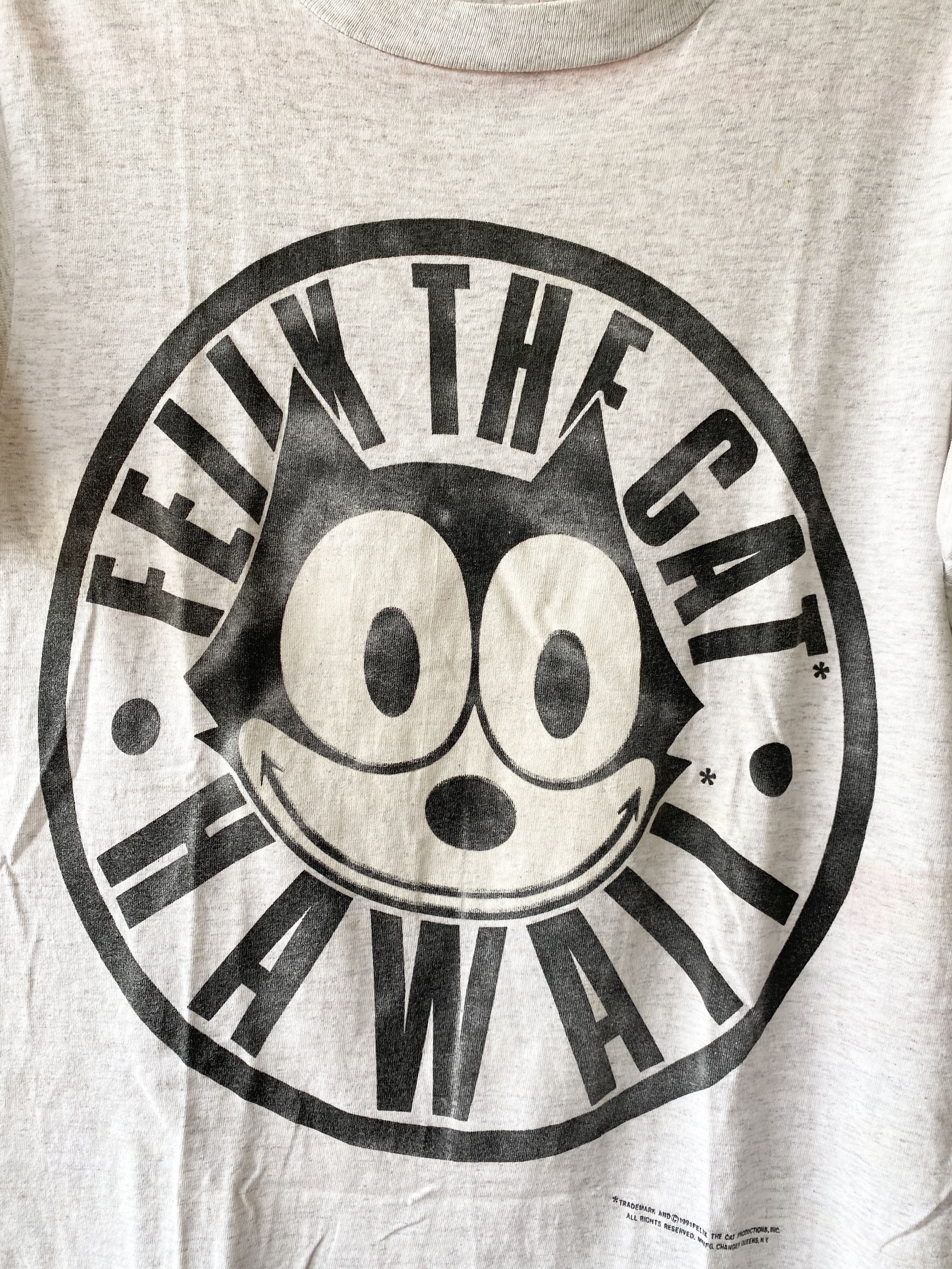 Vintage VINTAGE 90’ FELIX THE CAT HAWAII T SHIRT Size US M / EU 48-50 / 2 - 2 Thumbnail
