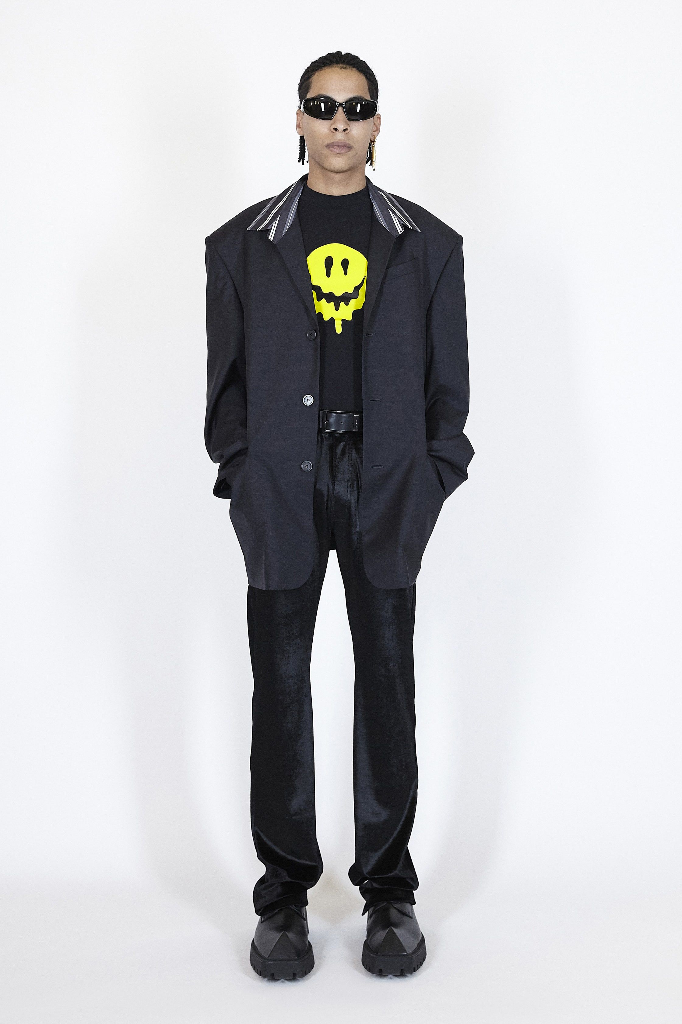 Balenciaga New — Summer/21 Velvet Pants Size US 28 / EU 44 - 2 Thumbnail