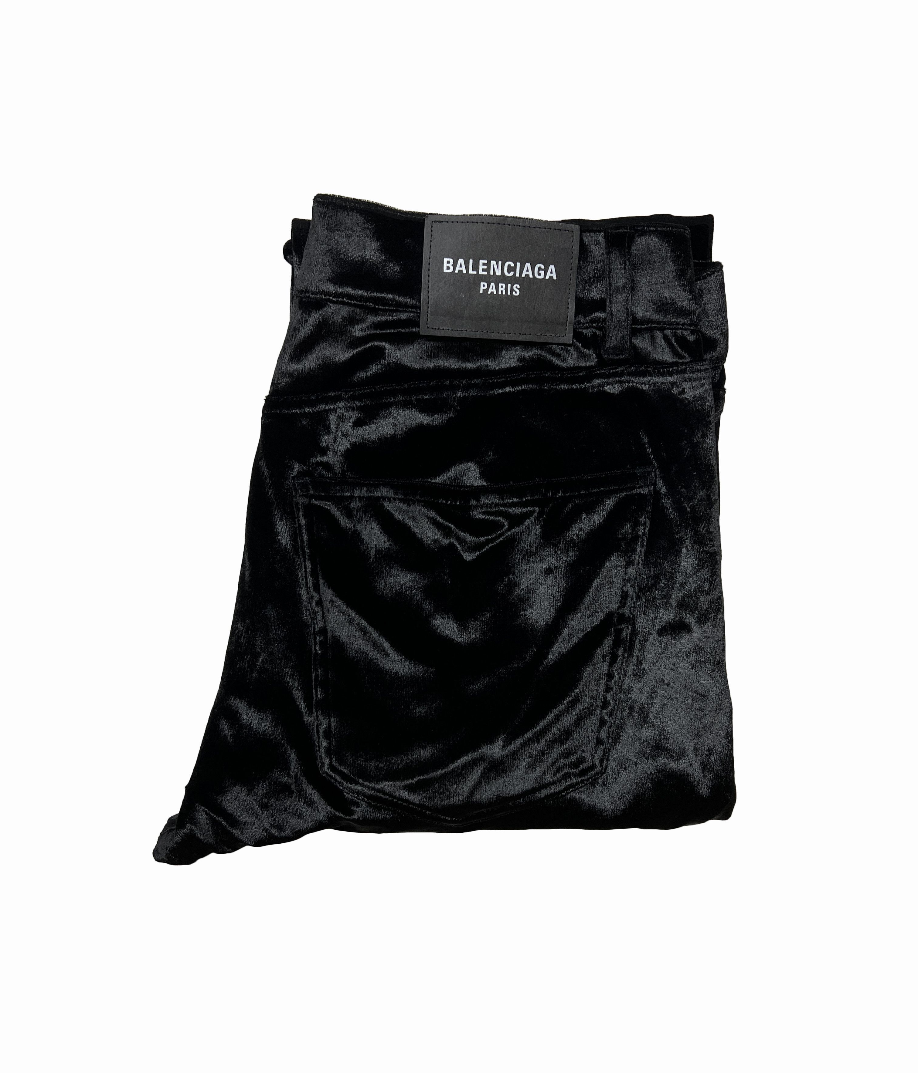 Balenciaga New — Summer/21 Velvet Pants Size US 28 / EU 44 - 5 Thumbnail