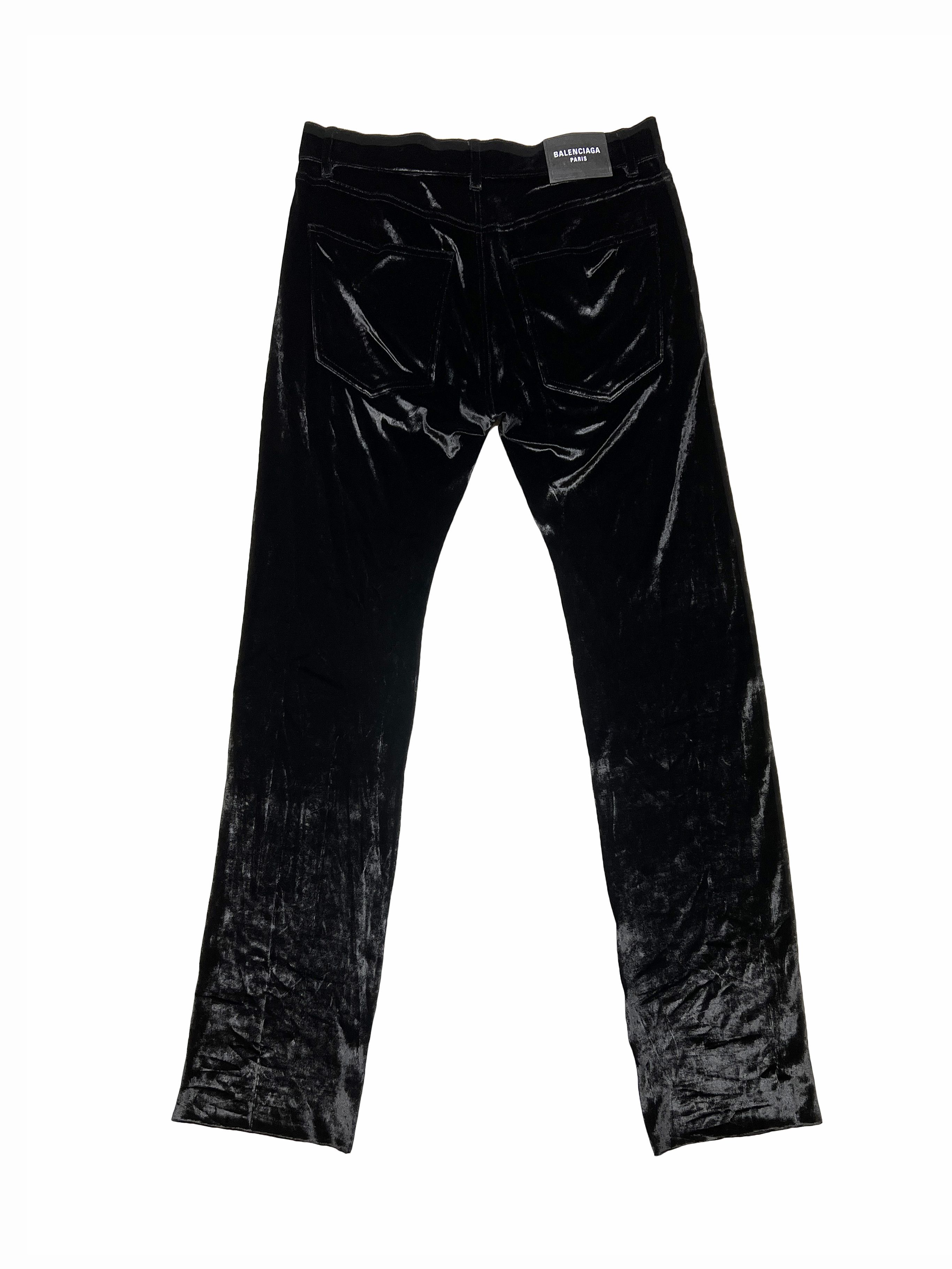 Balenciaga New — Summer/21 Velvet Pants Size US 28 / EU 44 - 1 Thumbnail