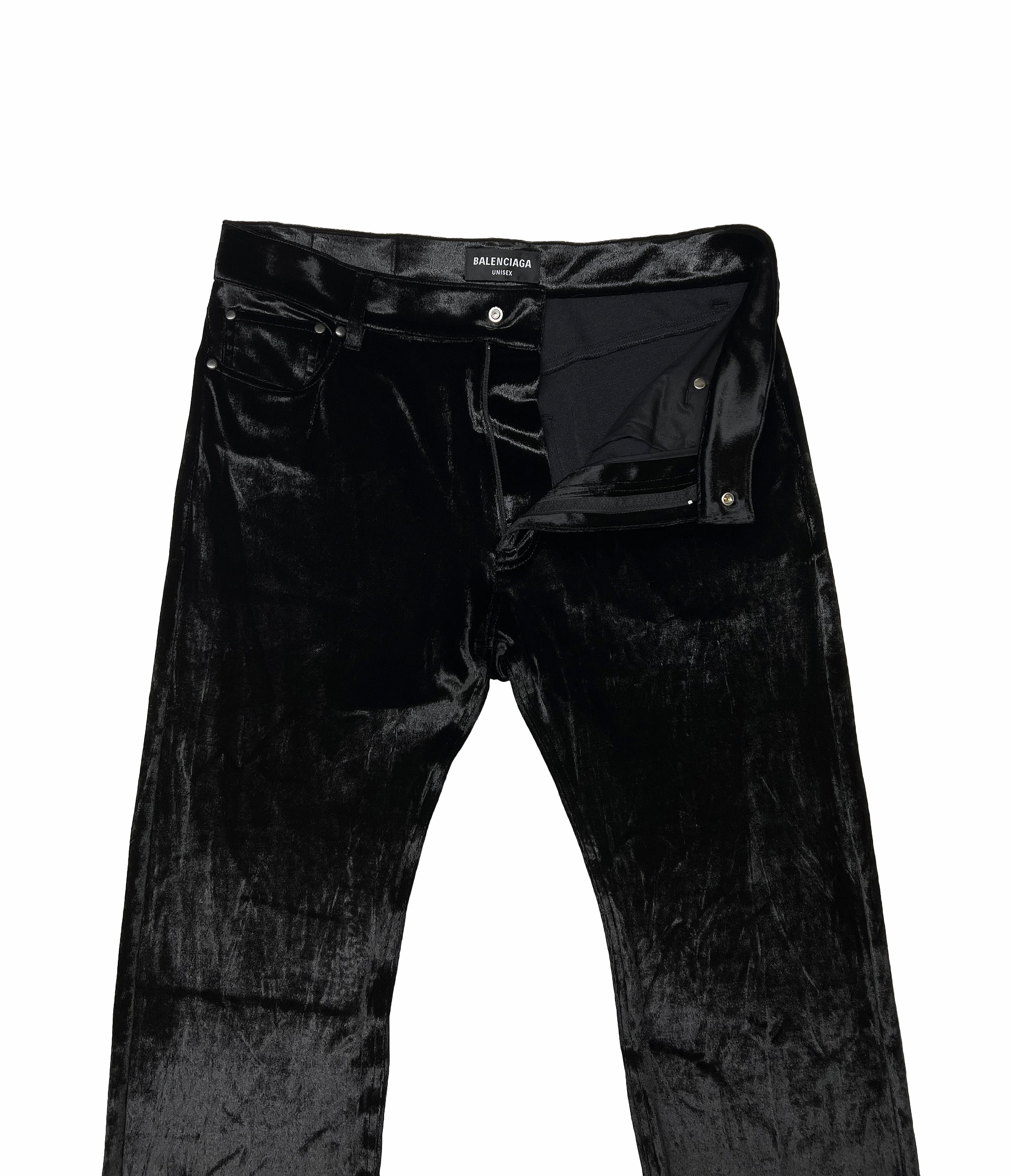 Balenciaga New — Summer/21 Velvet Pants Size US 28 / EU 44 - 7 Thumbnail