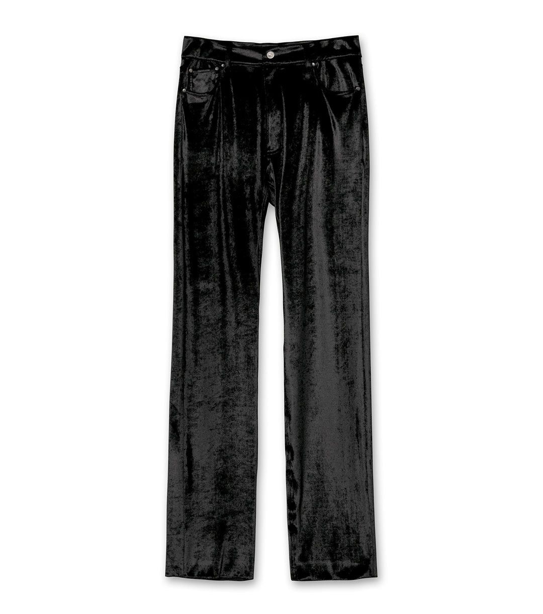 Balenciaga New — Summer/21 Velvet Pants Size US 28 / EU 44 - 3 Thumbnail