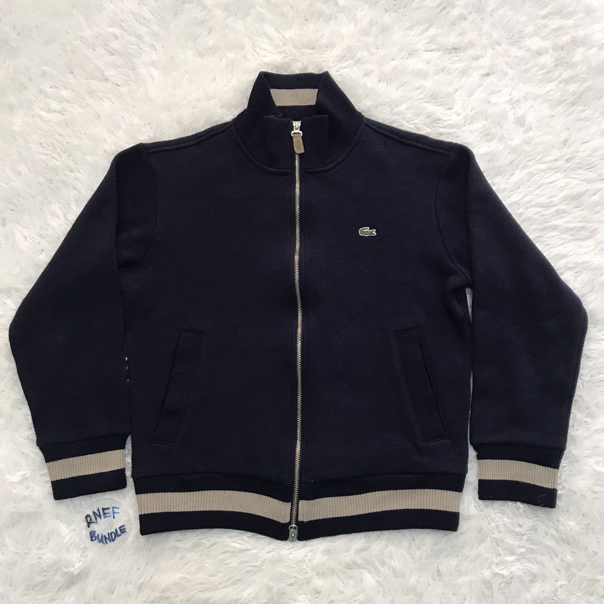 Japanese Brand Vintage Lacoste Jacket Made In Japan Size US M / EU 48-50 / 2 - 1 Thumbnail