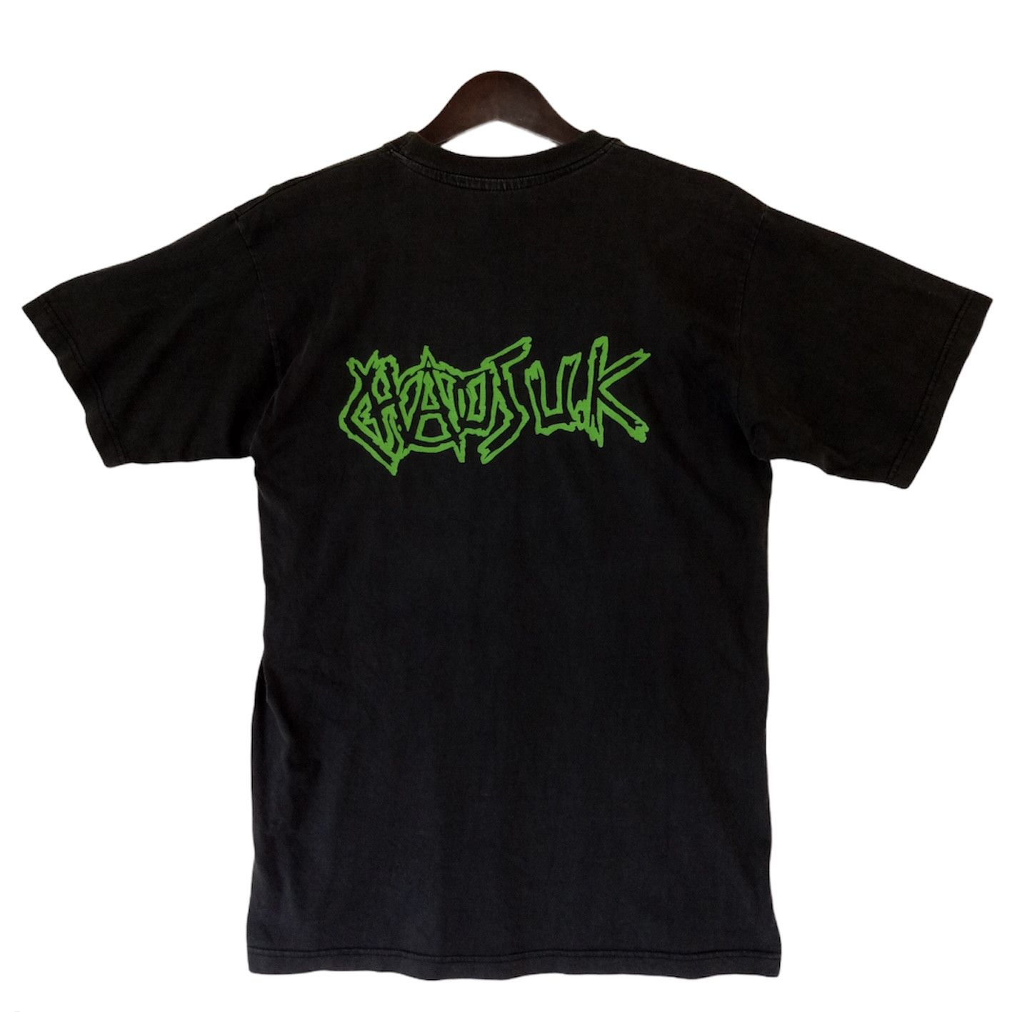 Band Tees 💥VINTAGE CHAOS UK hardcore punk rock band tee shirt Size US M / EU 48-50 / 2 - 2 Thumbnail