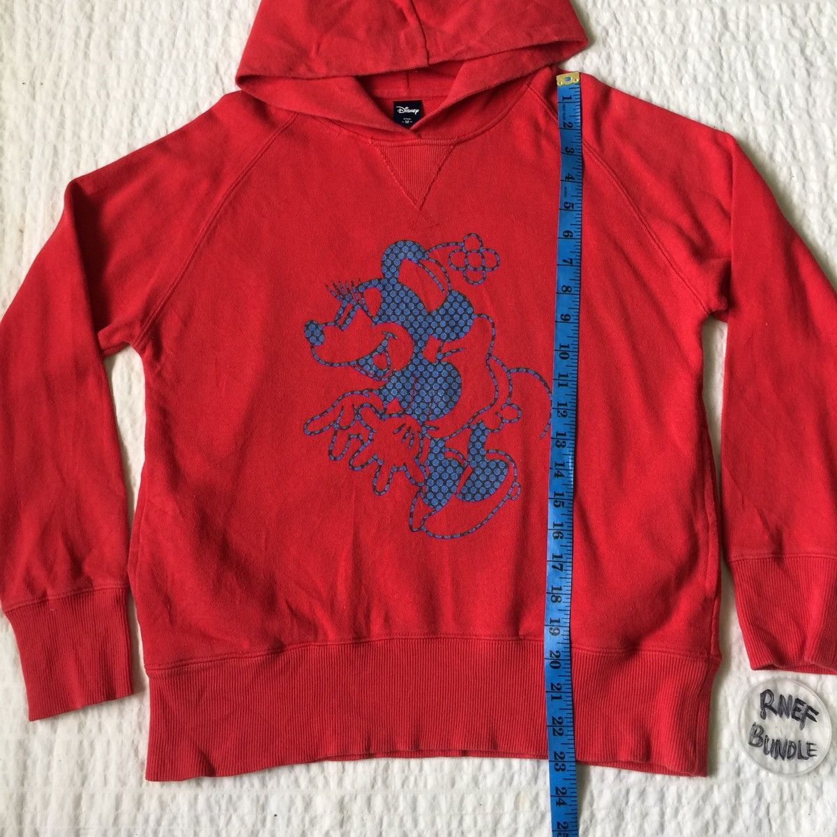 Disney Minnie Mouse Hoodie Sweatshirt Big Logo Size US S / EU 44-46 / 1 - 10 Thumbnail