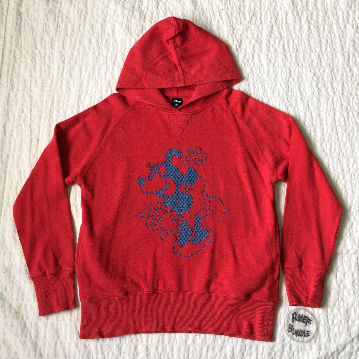 Disney Minnie Mouse Hoodie Sweatshirt Big Logo Size US S / EU 44-46 / 1 - 7 Thumbnail