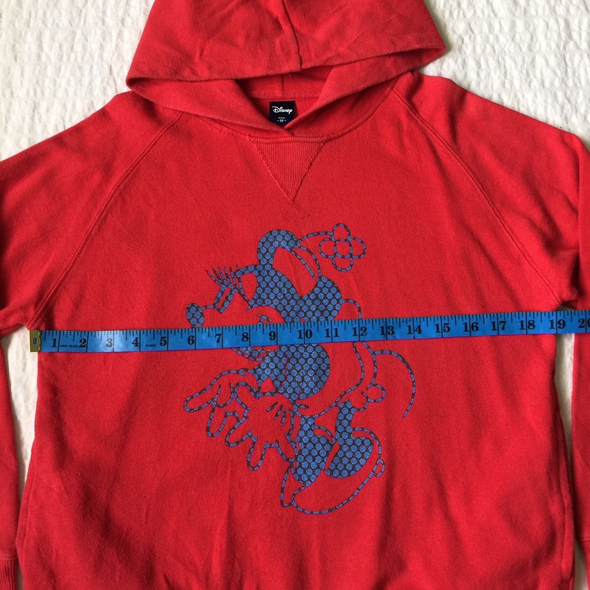 Disney Minnie Mouse Hoodie Sweatshirt Big Logo Size US S / EU 44-46 / 1 - 9 Thumbnail