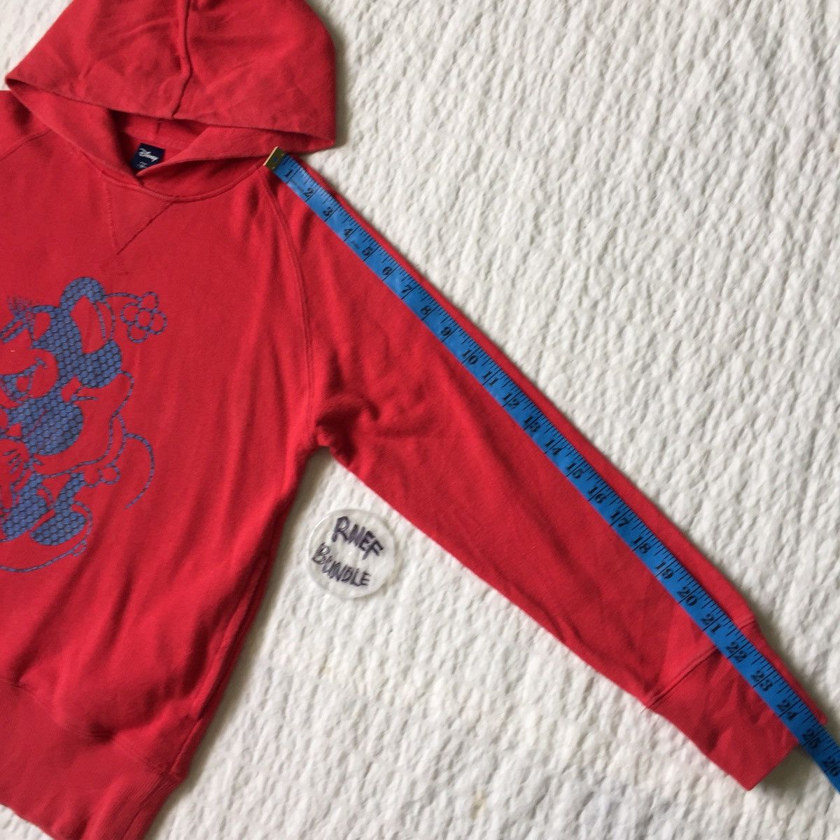 Disney Minnie Mouse Hoodie Sweatshirt Big Logo Size US S / EU 44-46 / 1 - 11 Thumbnail