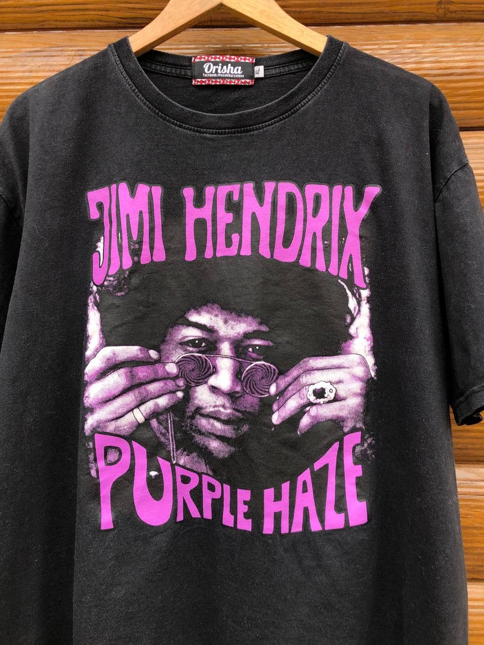 Band Tees Jimi Hendrix Purple Haze Size US XL / EU 56 / 4 - 2 Thumbnail