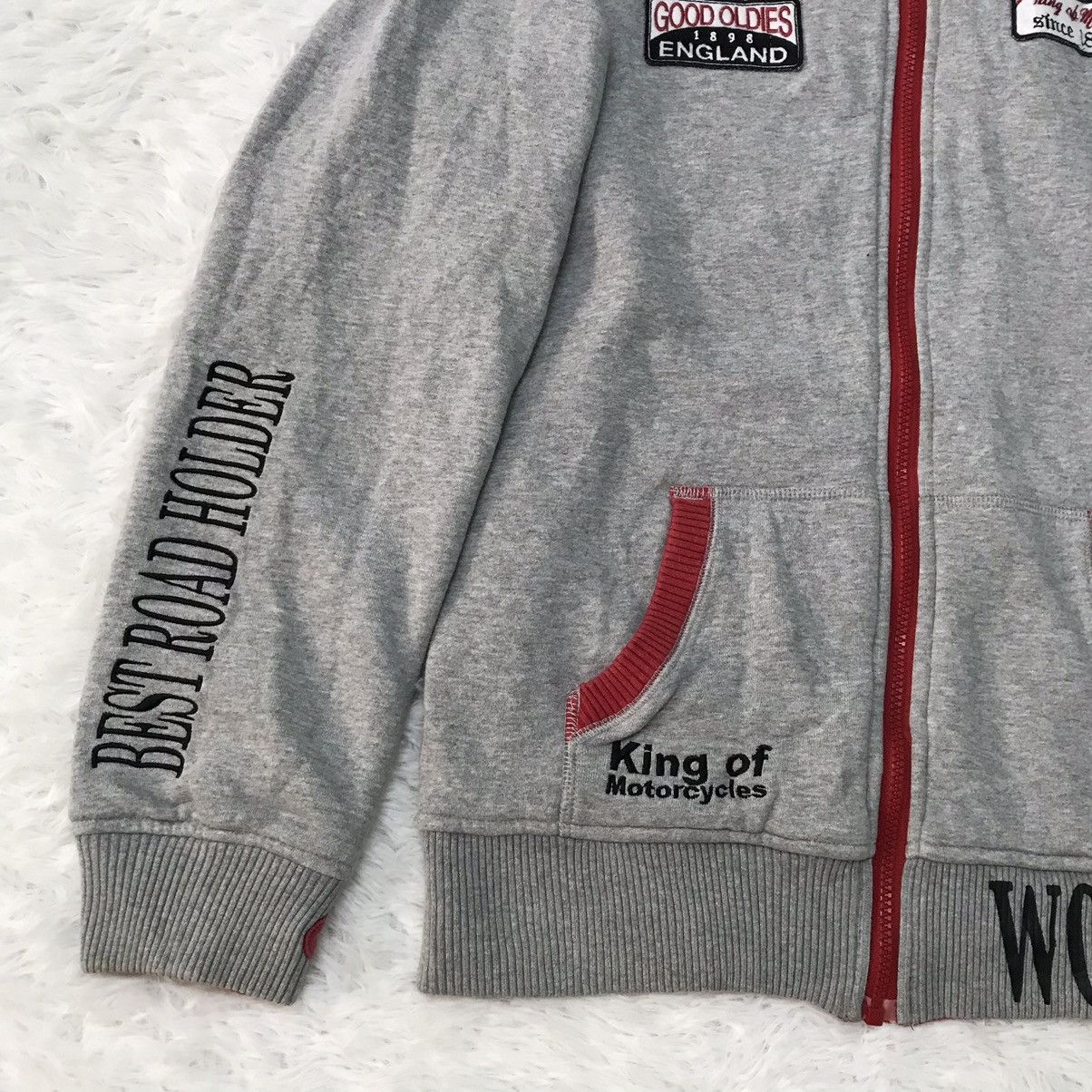 Japanese Brand Very rare streetwear reversible norton jacket shark hoodie Size US M / EU 48-50 / 2 - 9 Thumbnail