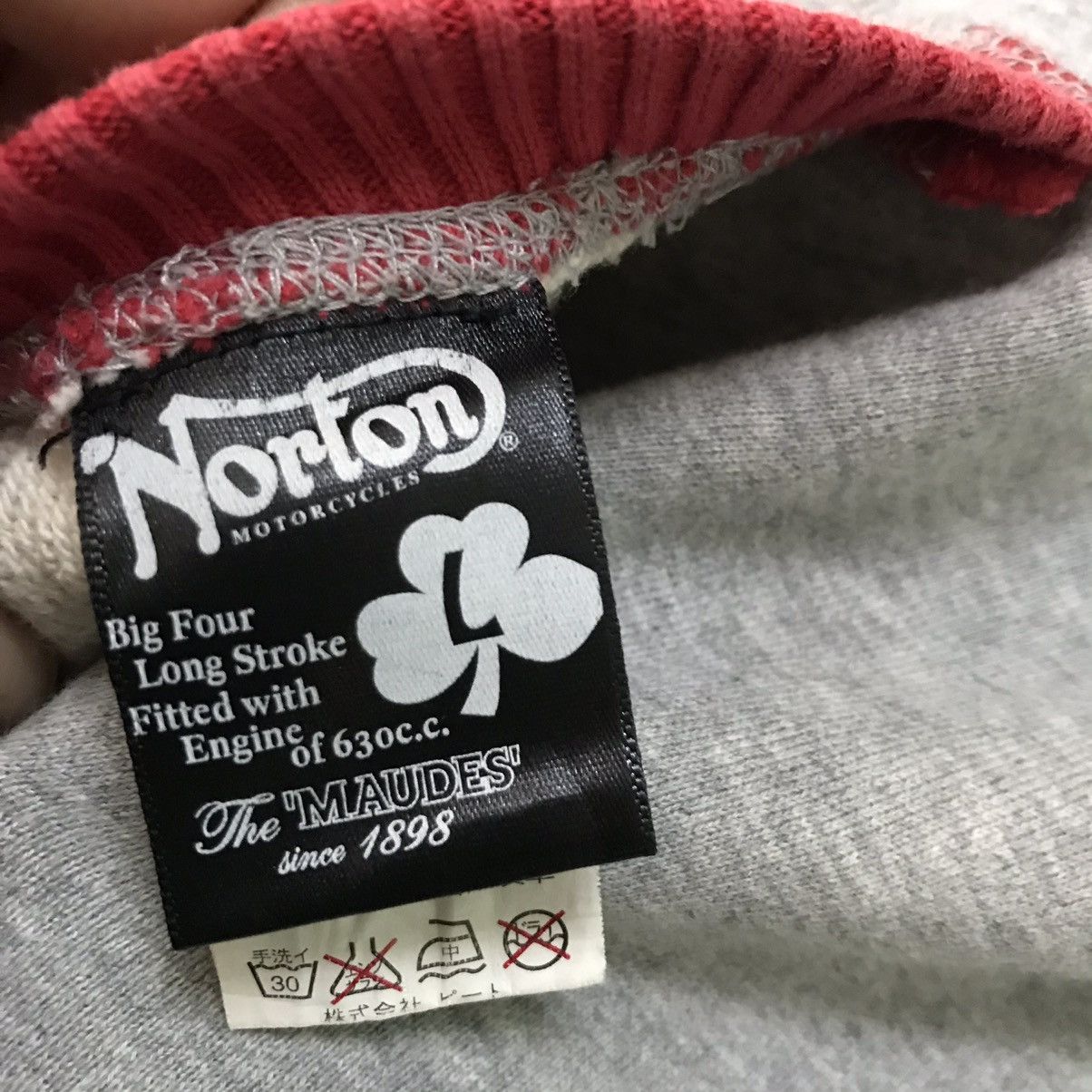 Japanese Brand Very rare streetwear reversible norton jacket shark hoodie Size US M / EU 48-50 / 2 - 12 Thumbnail