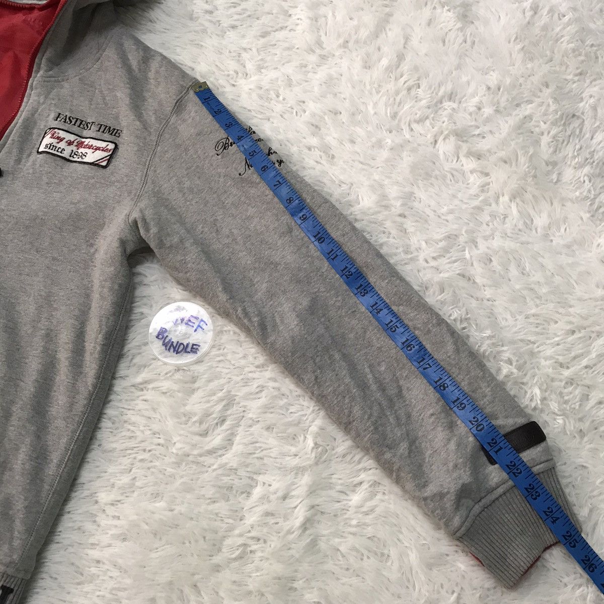 Japanese Brand Very rare streetwear reversible norton jacket shark hoodie Size US M / EU 48-50 / 2 - 19 Thumbnail