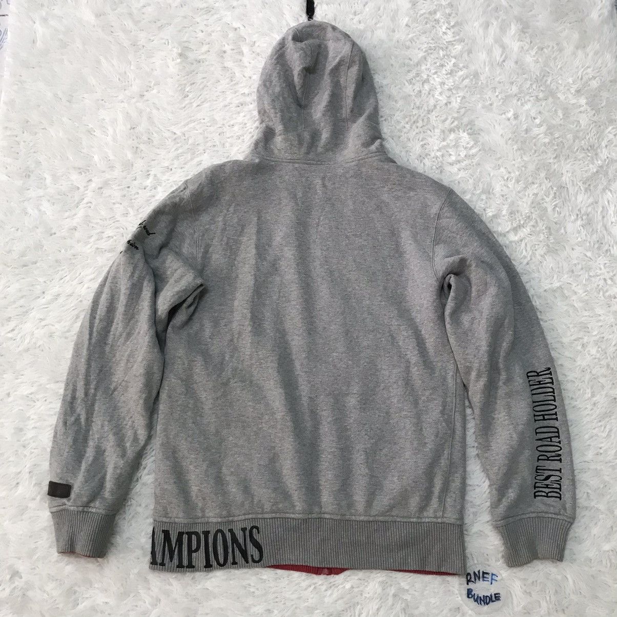Japanese Brand Very rare streetwear reversible norton jacket shark hoodie Size US M / EU 48-50 / 2 - 11 Thumbnail