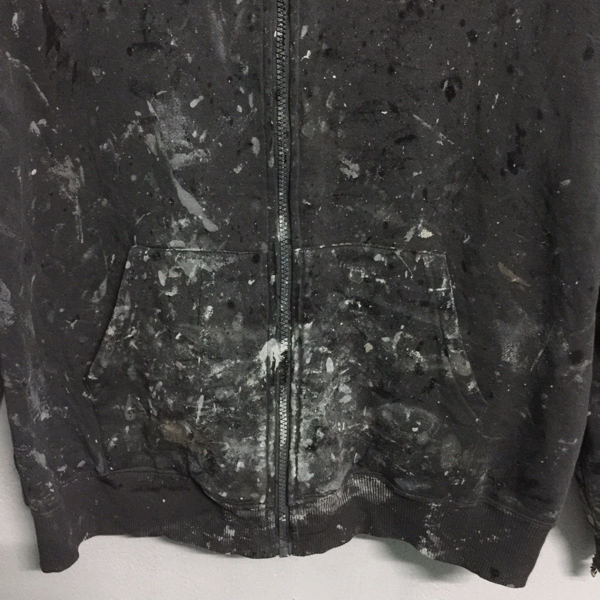 Japanese Brand Over head thrashed Ultimate Paint Design Hoodie Size US L / EU 52-54 / 3 - 4 Thumbnail