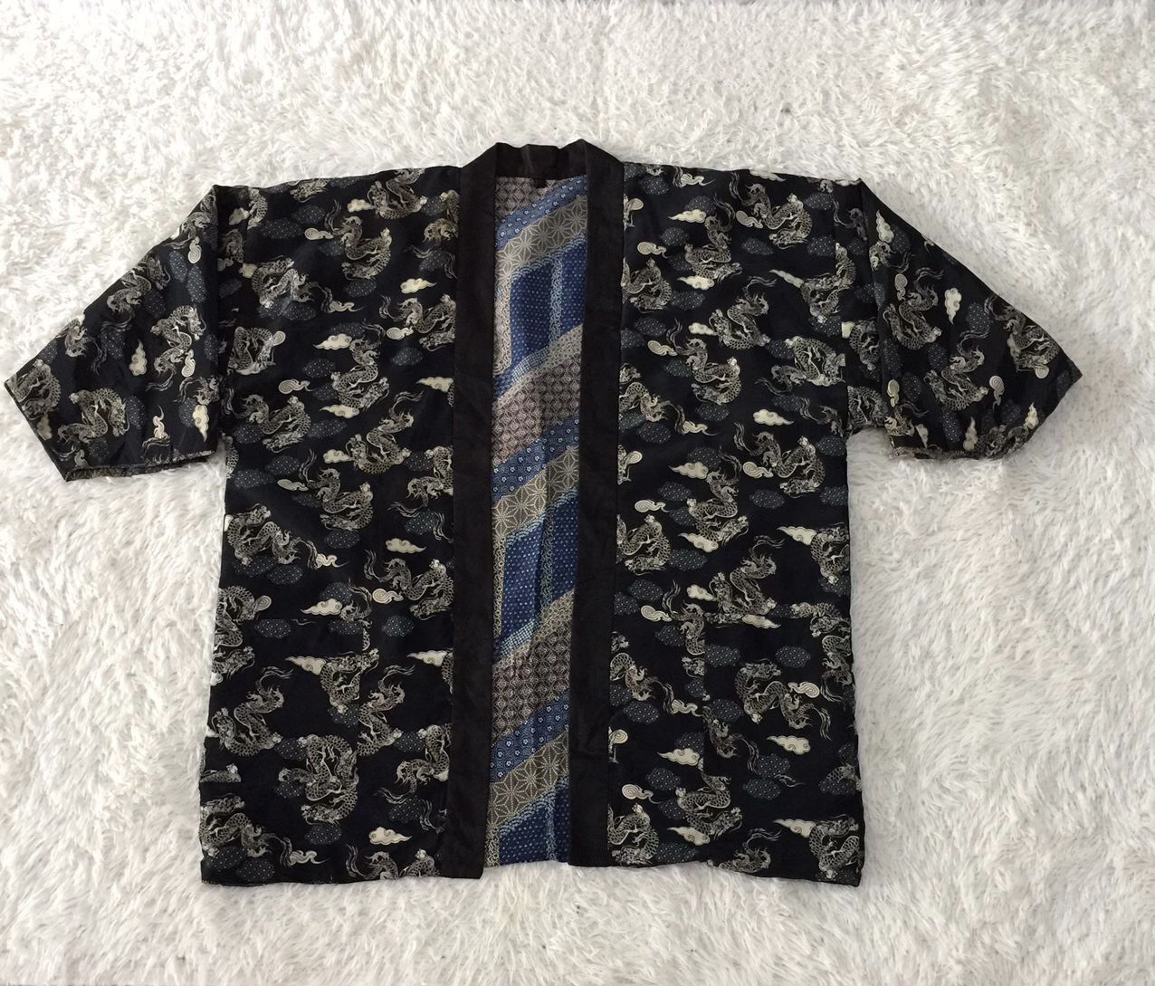 Japanese Brand Kimono Japan Dragon printed Size US L / EU 52-54 / 3 - 8 Thumbnail