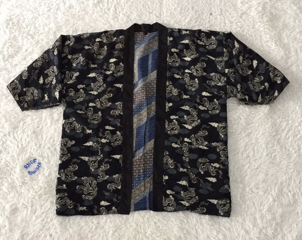Japanese Brand Kimono Japan Dragon printed Size US L / EU 52-54 / 3 - 1 Thumbnail