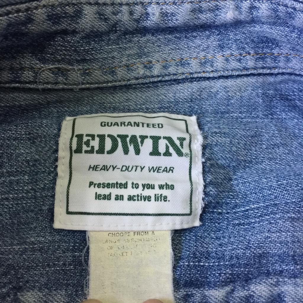 Edwin Edwin heavy duty wear long sleeve Size US L / EU 52-54 / 3 - 17 Thumbnail