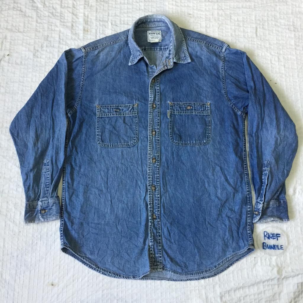 Edwin Edwin heavy duty wear long sleeve Size US L / EU 52-54 / 3 - 13 Thumbnail