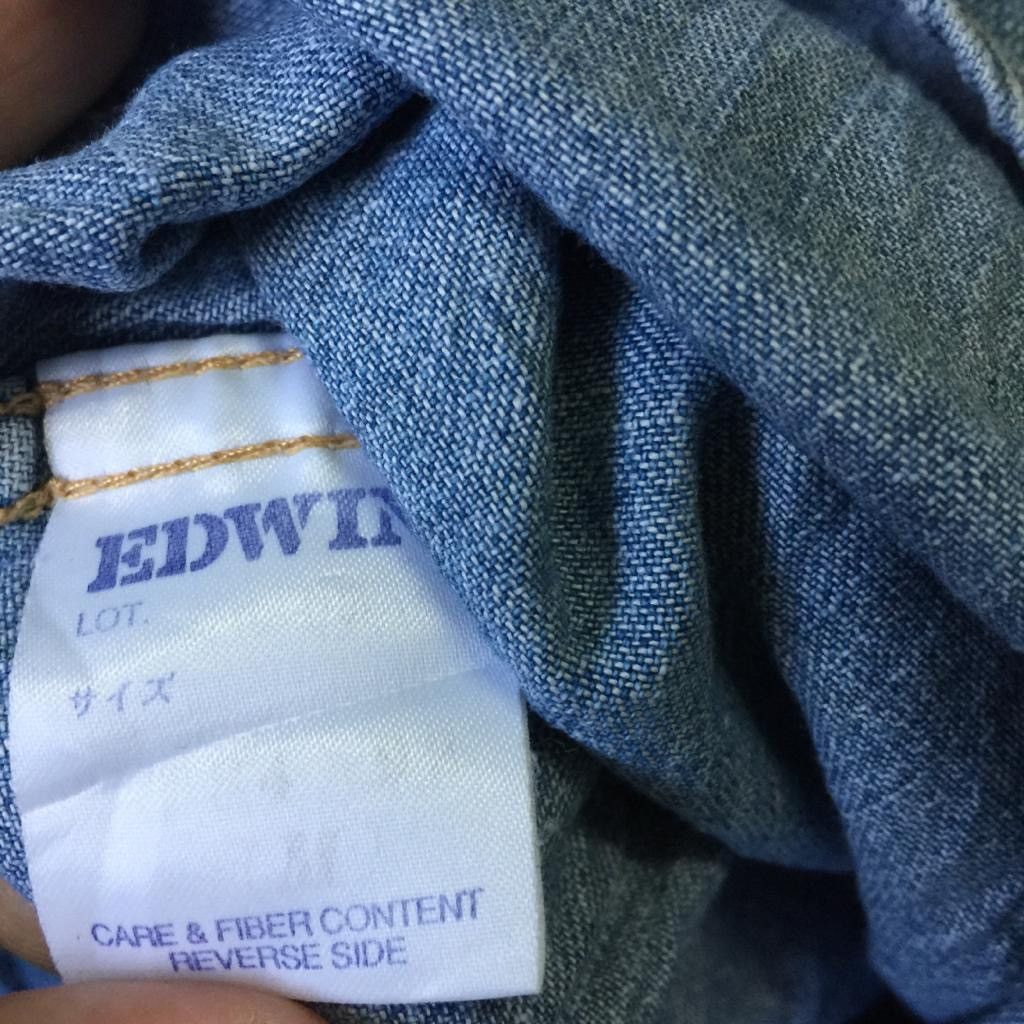 Edwin Edwin heavy duty wear long sleeve Size US L / EU 52-54 / 3 - 15 Thumbnail