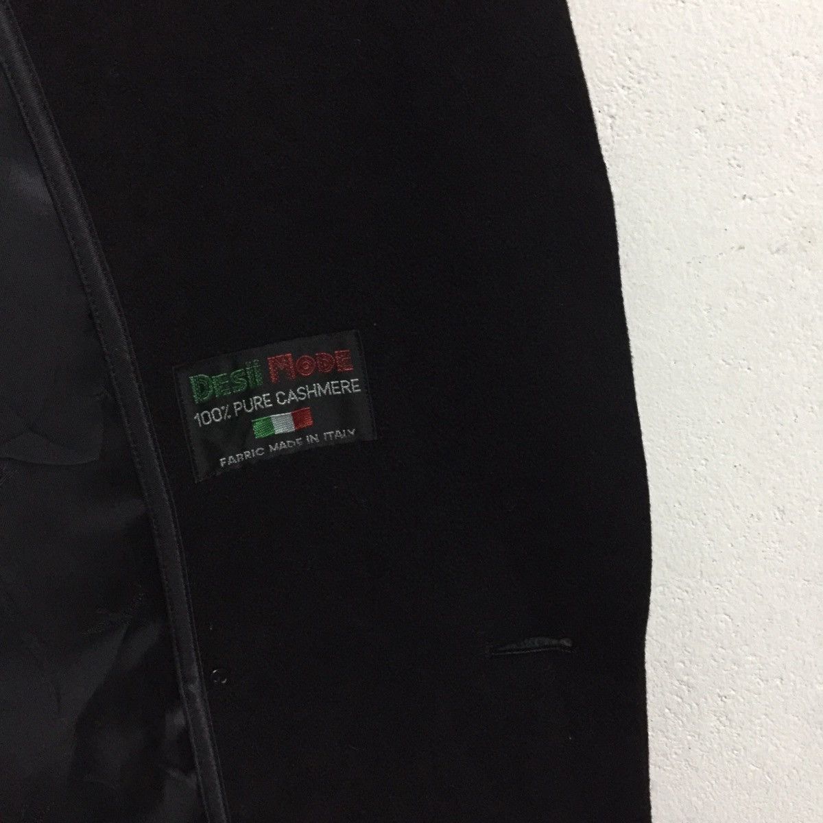 Japanese Brand Desil Mode 100% pure cashmere coat fabric made in Italy Size L / US 10 / IT 46 - 7 Thumbnail