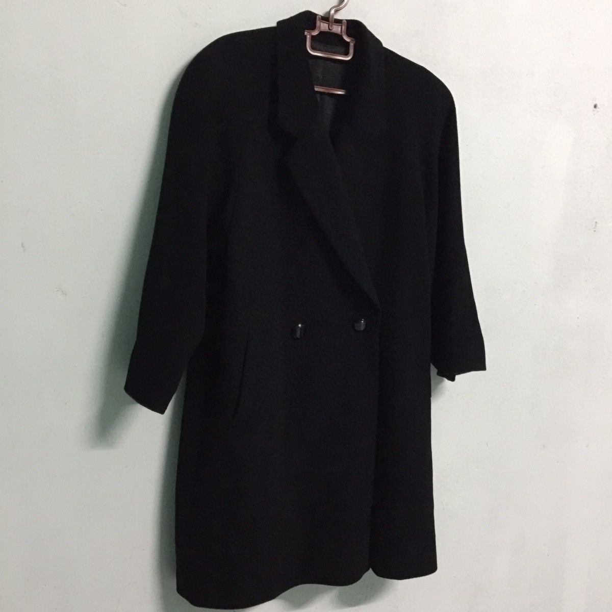 Japanese Brand Desil Mode 100% pure cashmere coat fabric made in Italy Size L / US 10 / IT 46 - 3 Thumbnail