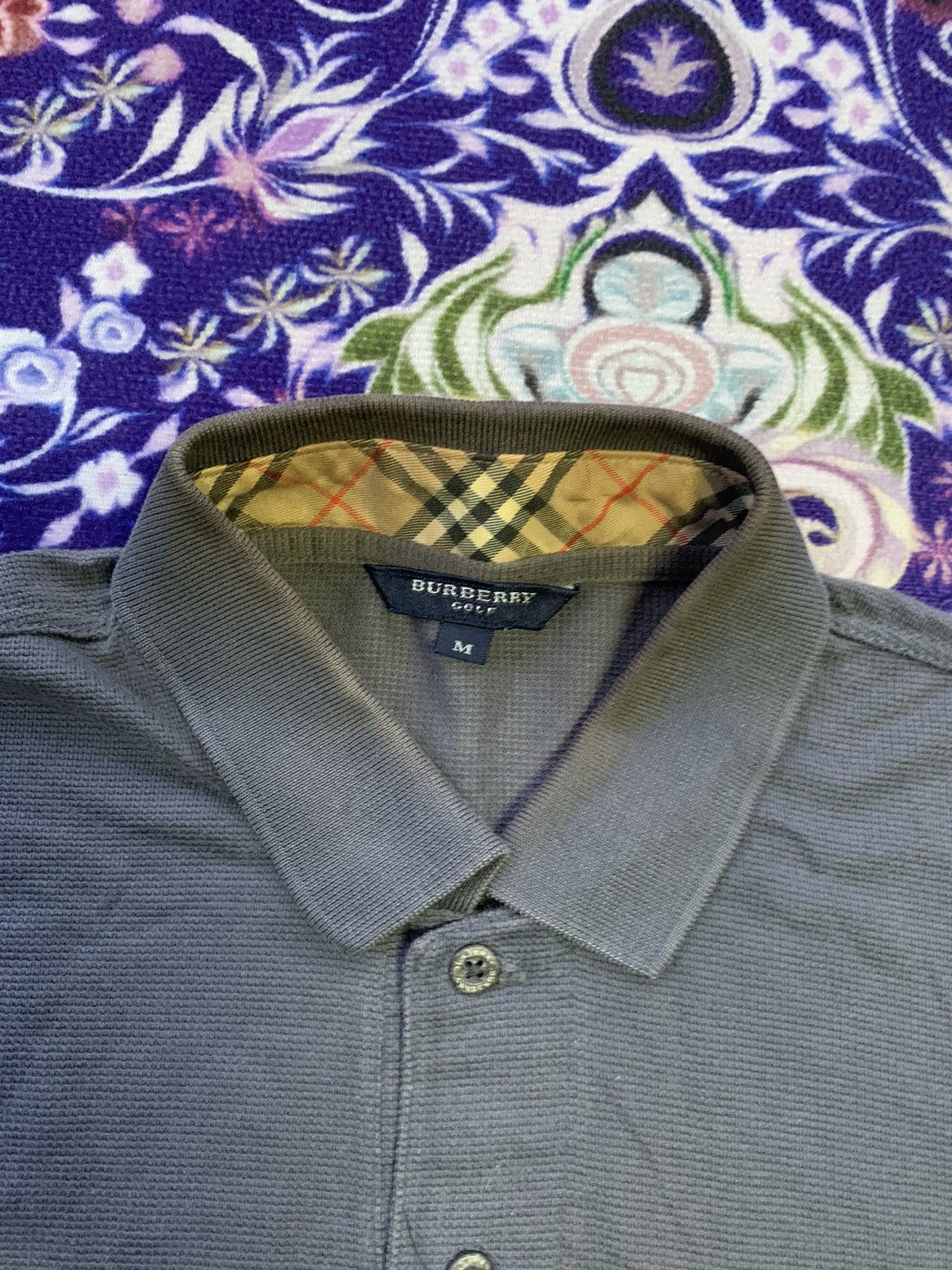 Burberry Vintage Burberry Golf Tshirt Size US M / EU 48-50 / 2 - 3 Thumbnail