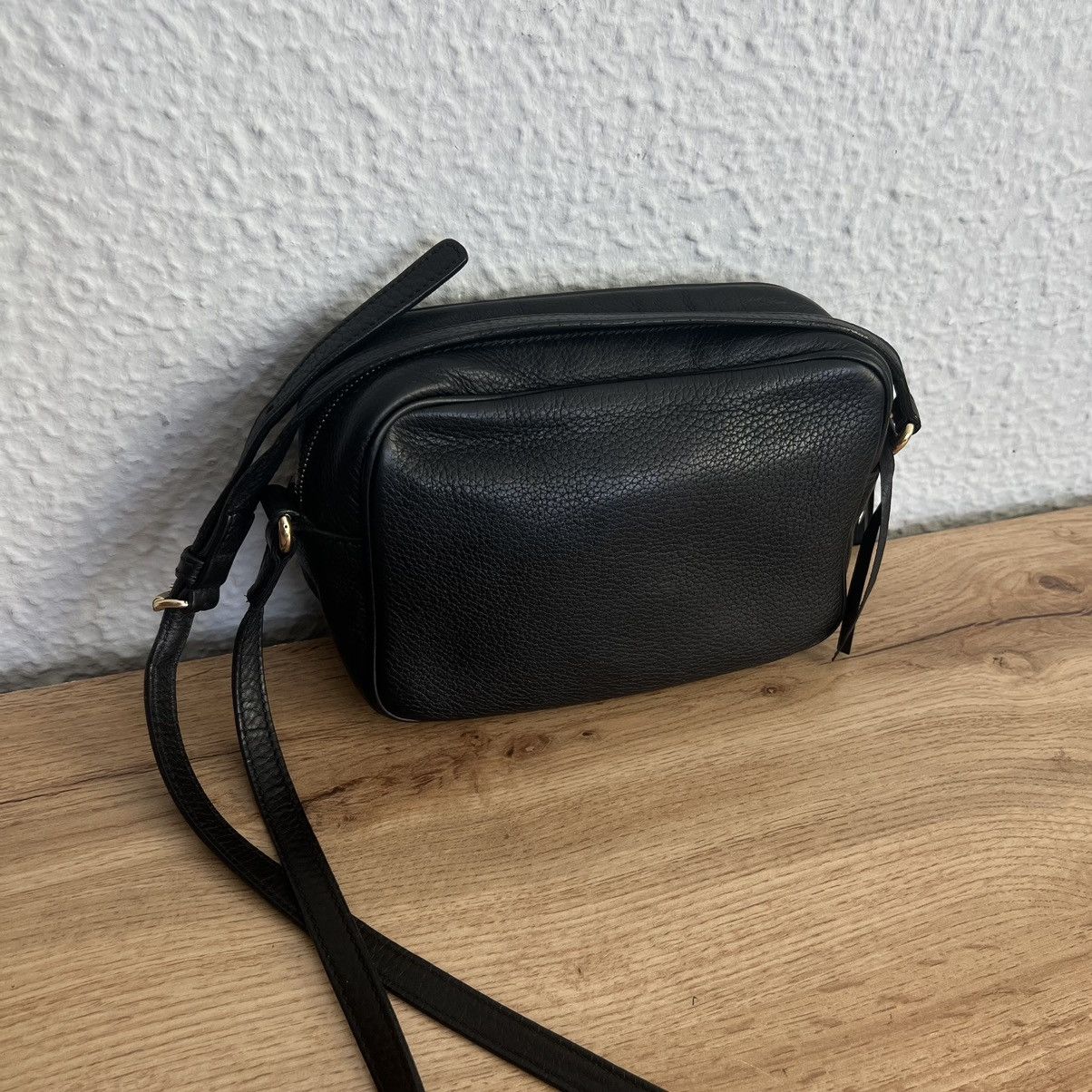Gucci GUCCI Shoulder Bag Small Disco Soho GG Leather Black Size ONE SIZE - 4 Thumbnail