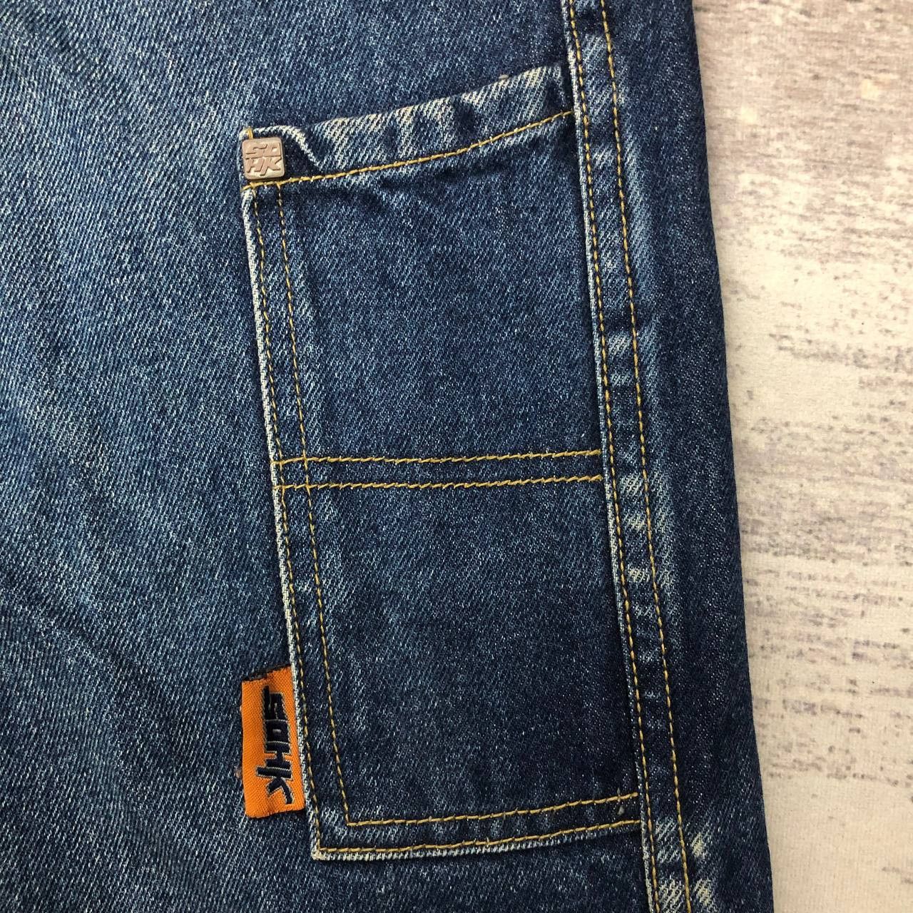 Japanese Brand P368 90s SCHOOL OF HARDKNOCKS BAGGY HIPHOP JEANS Size US 34 / EU 50 - 14 Thumbnail