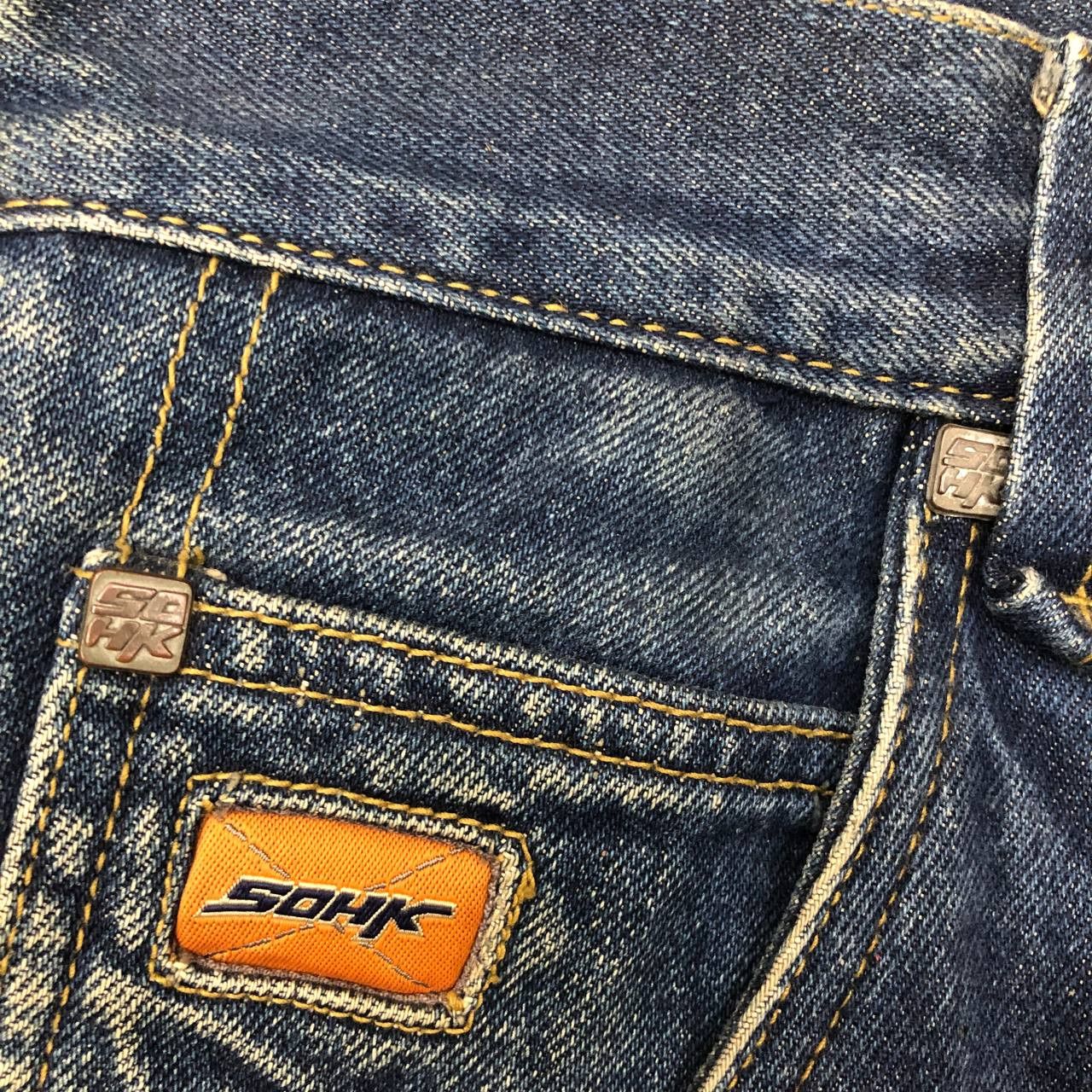 Japanese Brand P368 90s SCHOOL OF HARDKNOCKS BAGGY HIPHOP JEANS Size US 34 / EU 50 - 13 Thumbnail