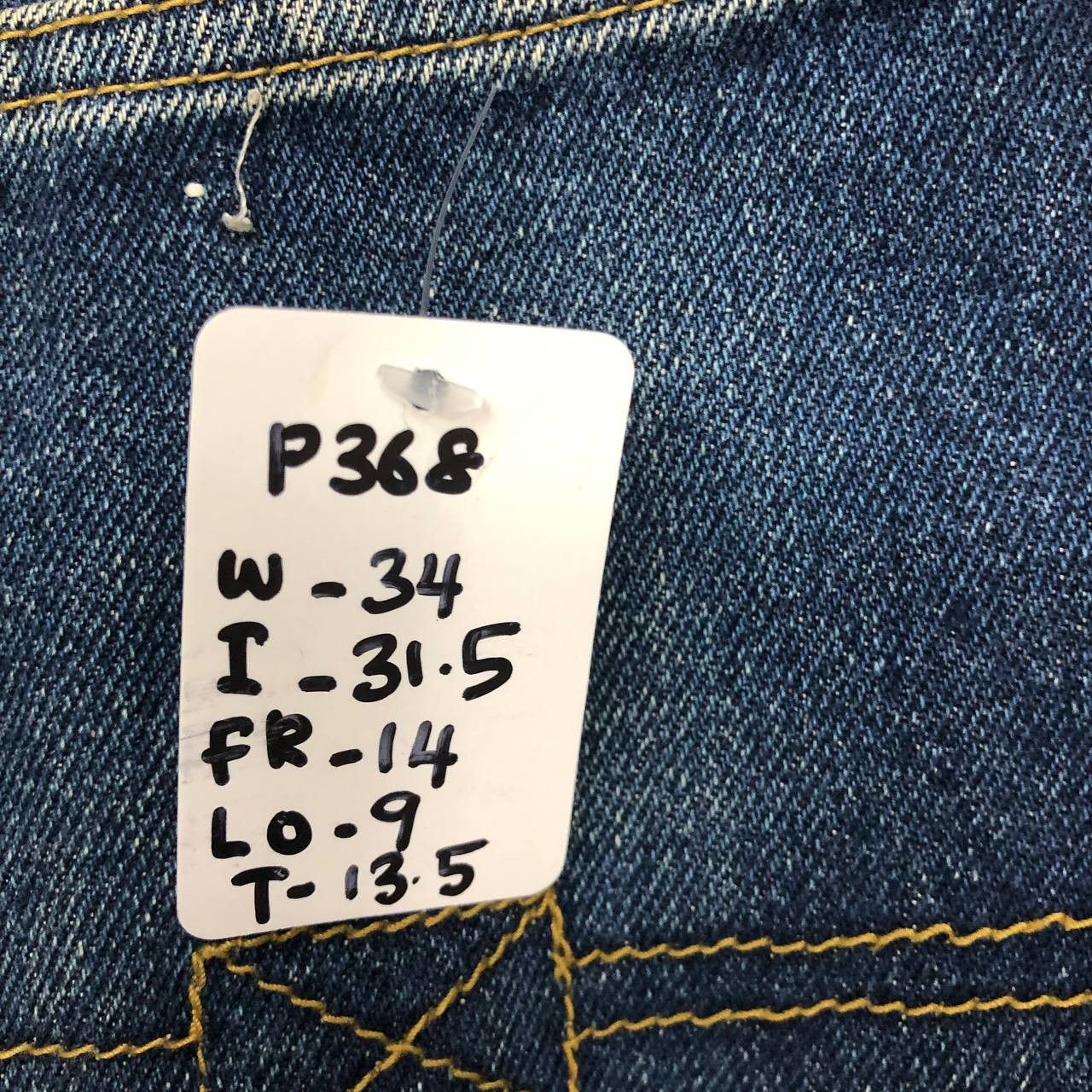 Japanese Brand P368 90s SCHOOL OF HARDKNOCKS BAGGY HIPHOP JEANS Size US 34 / EU 50 - 16 Thumbnail