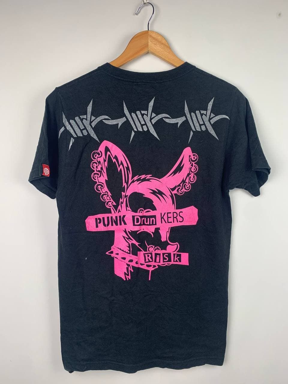 Japanese Brand Vtg Punk Drunkers Risk Seditionaries Bambi Tshirt Size US S / EU 44-46 / 1 - 2 Thumbnail