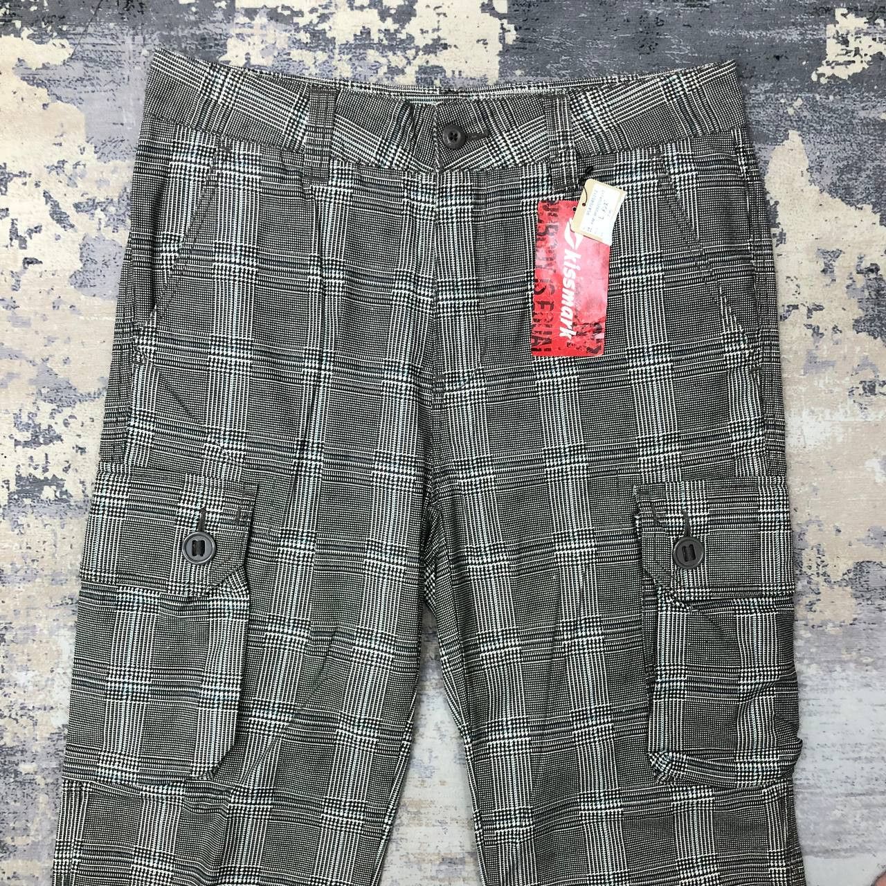 Japanese Brand P357 KISSMARK TARTAN CARGO PANTS Size US 34 / EU 50 - 3 Thumbnail