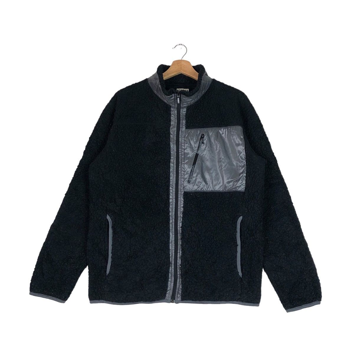 Japanese Brand Japanese Fleece Travis Scott Style Gorpcore Jacket Size US M / EU 48-50 / 2 - 2 Thumbnail