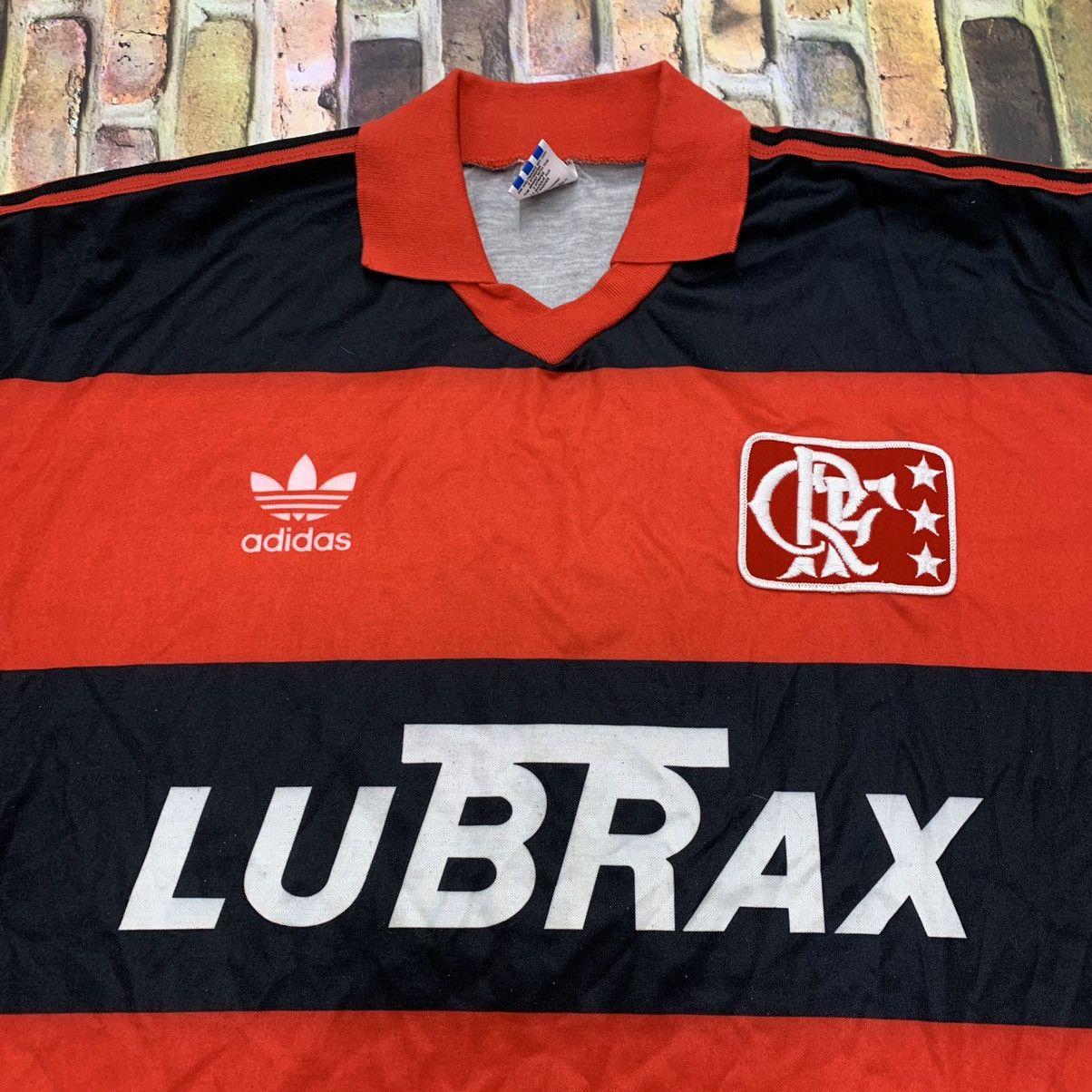 Adidas × Vintage Vintage Flamengo jersey Size US L / EU 52-54 / 3 - 3 Thumbnail
