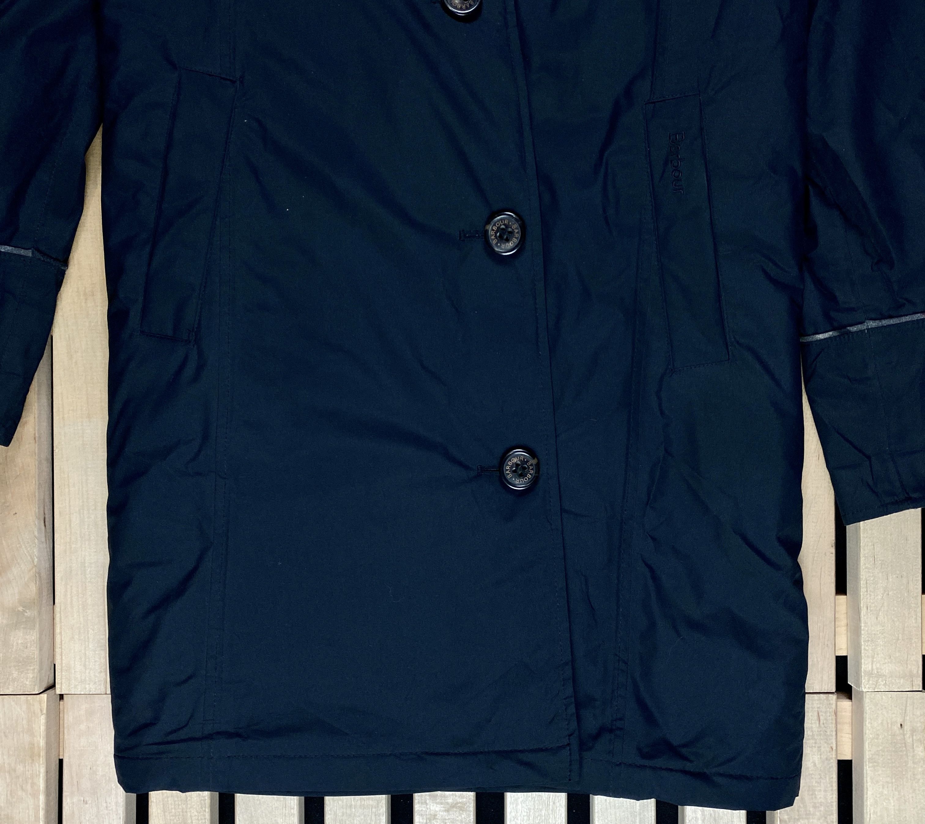 Barbour Womens Waterproof Jacket Barbour Tartan Winter Size UK 16 Size XL / US 12-14 / IT 48-50 - 3 Thumbnail