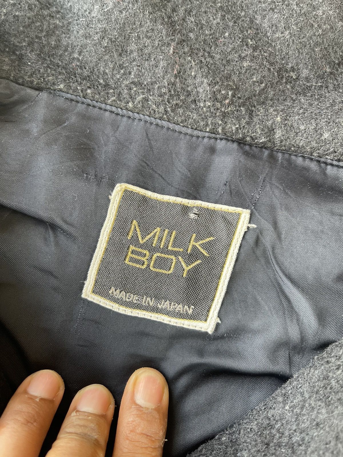 Beauty Beast × Japanese Brand 90s Milkboy japan number 2 backhit spellout cropped jacket Size US M / EU 48-50 / 2 - 7 Thumbnail