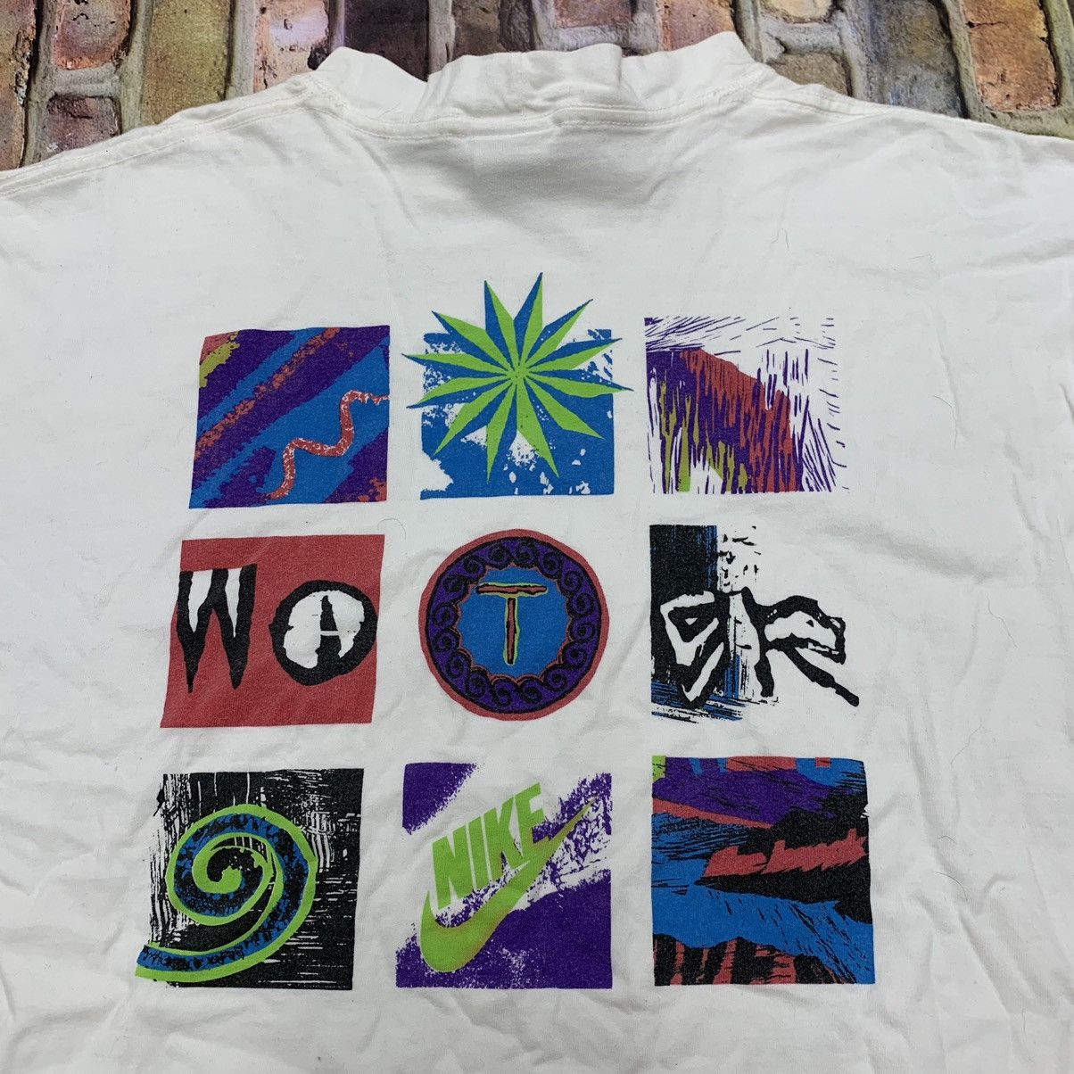 Nike × Vintage Vintage Nike tee Size US L / EU 52-54 / 3 - 3 Thumbnail