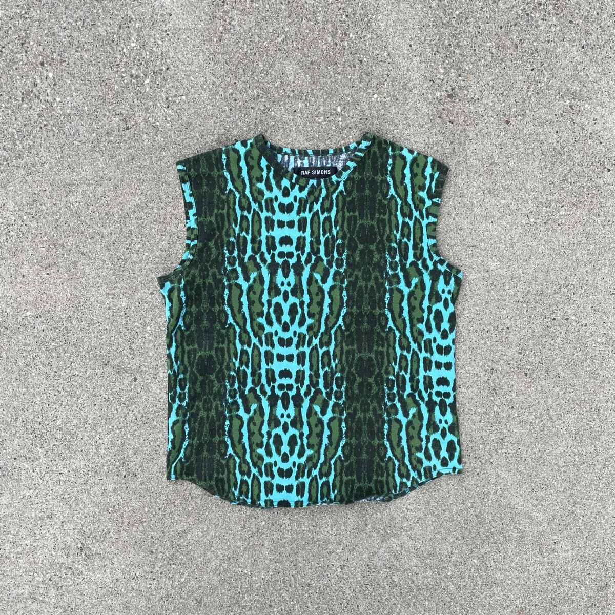 image of Raf Simons Ss99 Kinetic Youth in Green, Men's (Size Small)
