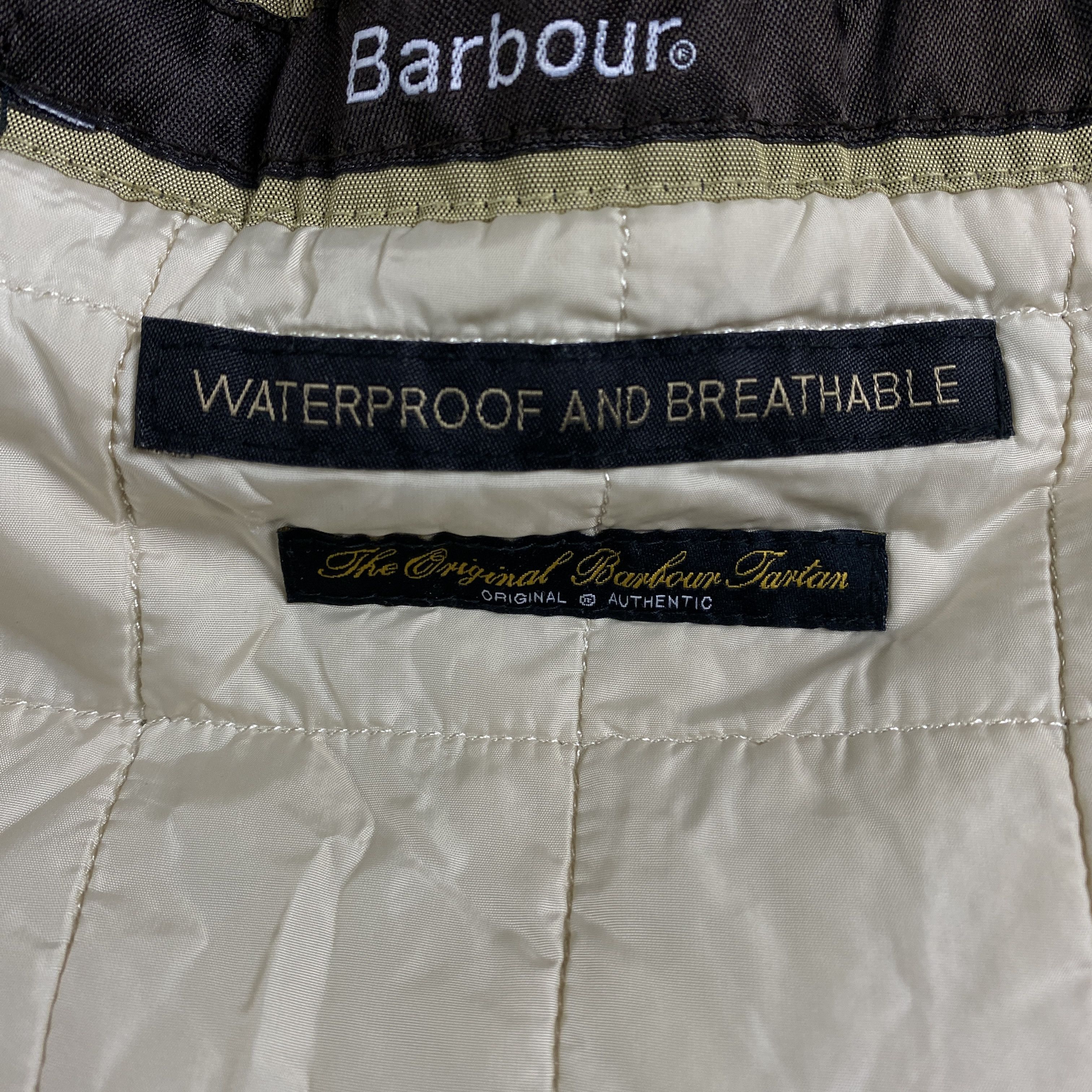 Barbour Womens Hooded Outlaw Jacket Barbour Waterproof Size UK 20 Size XXL / US 16-18 / IT 52-54 - 6 Thumbnail