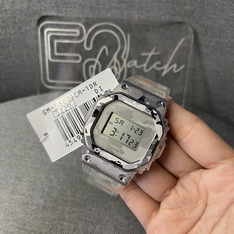 Casio × G Shock Casio G Shock GM-5600SCM-1DR Metal Covered Transparent Size ONE SIZE - 1 Thumbnail