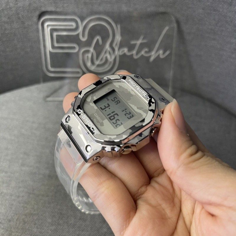 Casio × G Shock Casio G Shock GM-5600SCM-1DR Metal Covered Transparent Size ONE SIZE - 2 Thumbnail
