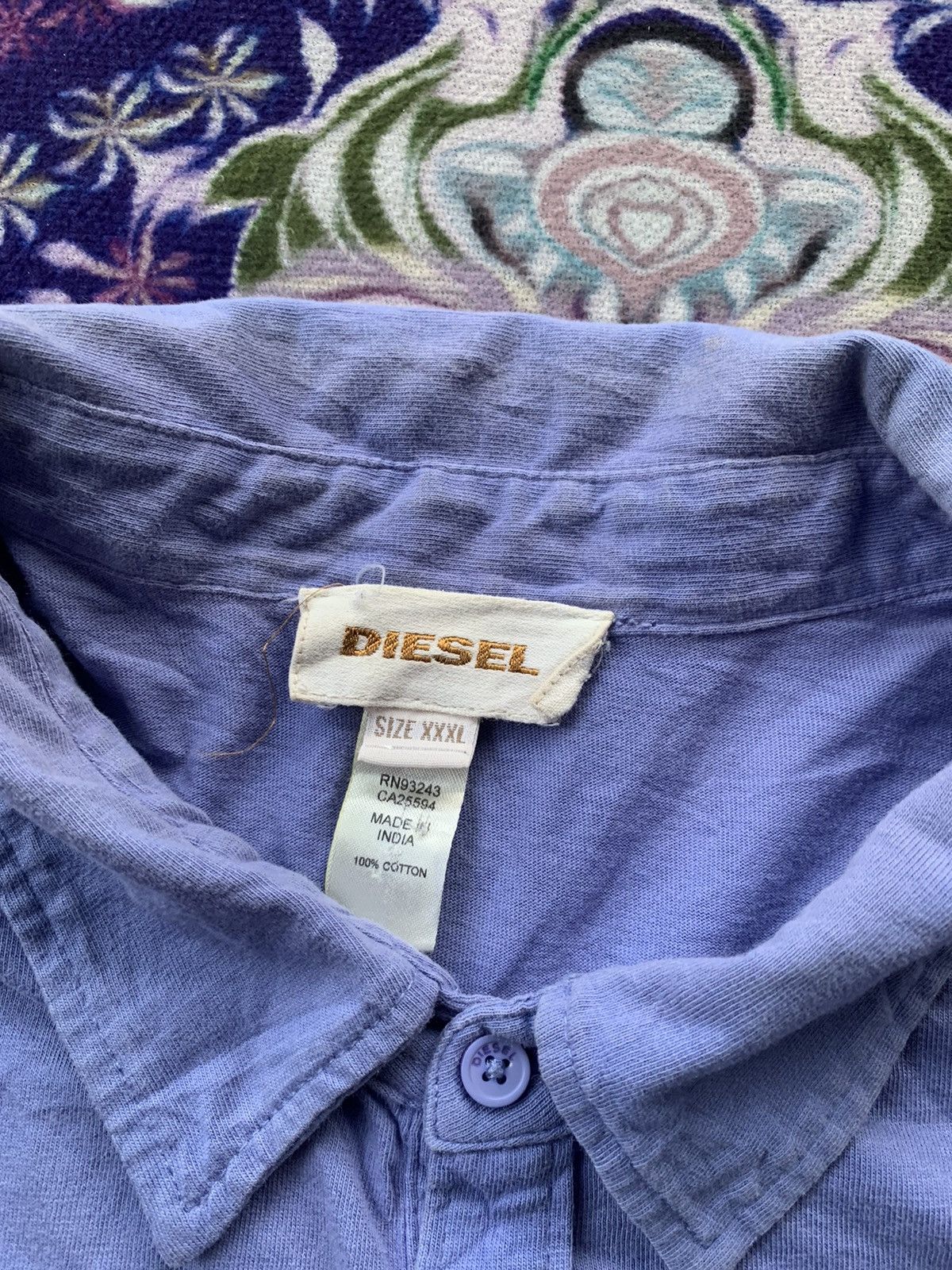 Diesel Vintage Diesel Tshirt Size US XXL / EU 58 / 5 - 3 Thumbnail