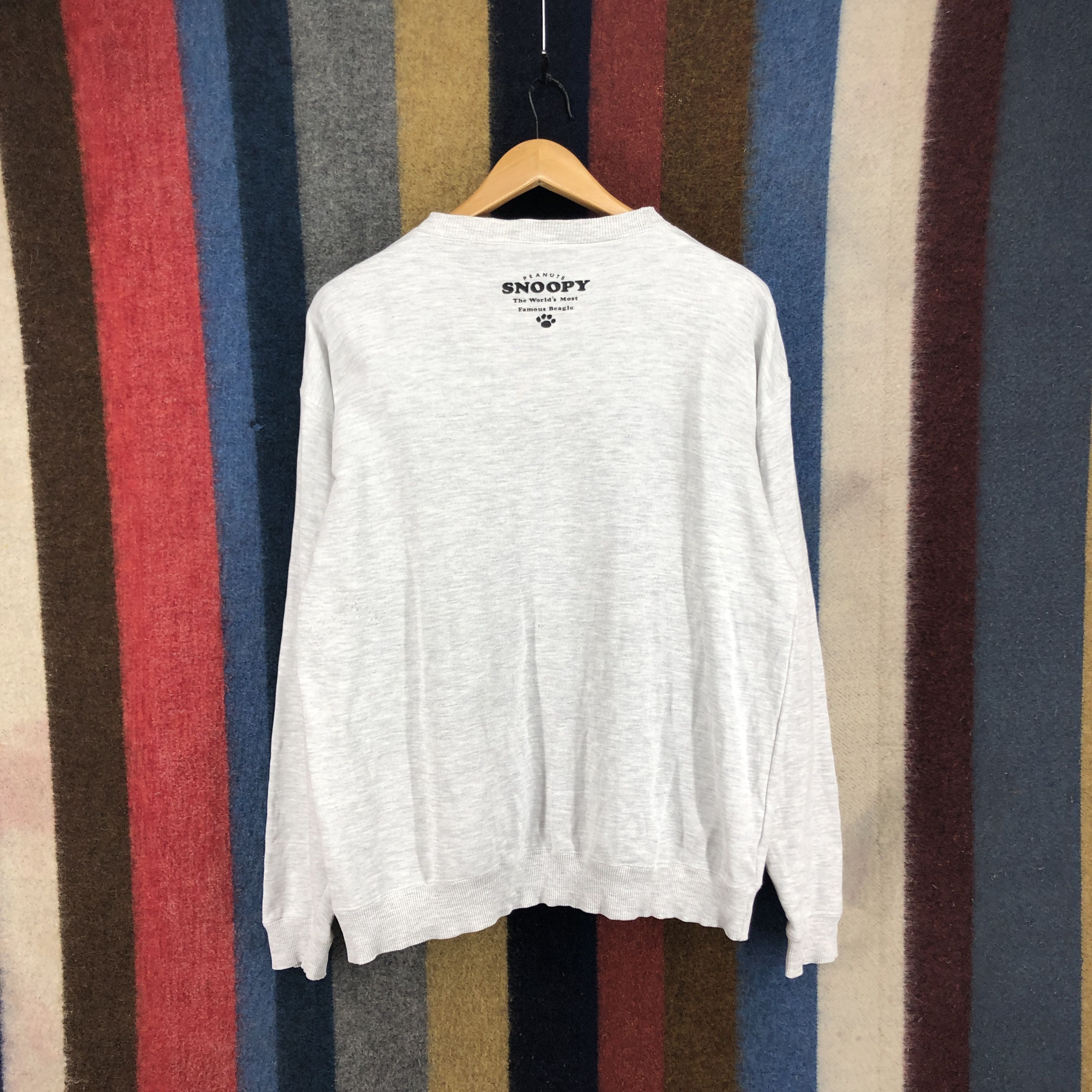 Peanuts SNOOPY by PEANUTS Crew Neck Sweatshirt #0493/U Size US M / EU 48-50 / 2 - 10 Thumbnail
