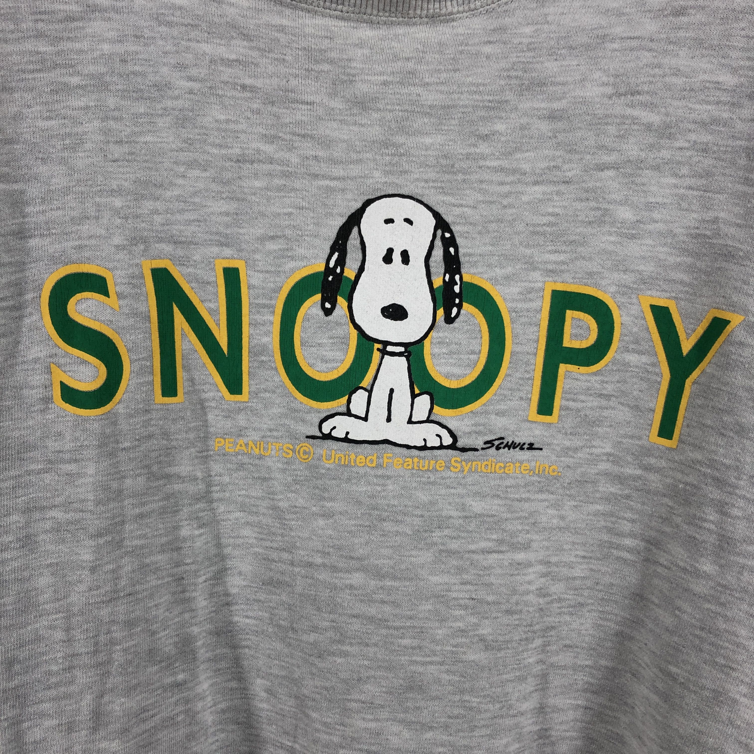 Peanuts SNOOPY by PEANUTS Crew Neck Sweatshirt #0493/U Size US M / EU 48-50 / 2 - 3 Thumbnail
