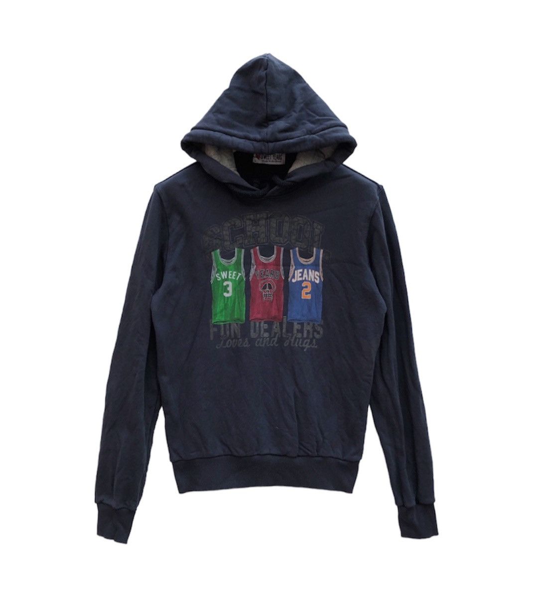 Japanese Brand SWEET YEARS JEANS Hoodie Pullover #0874-28 Size US M / EU 48-50 / 2 - 1 Thumbnail
