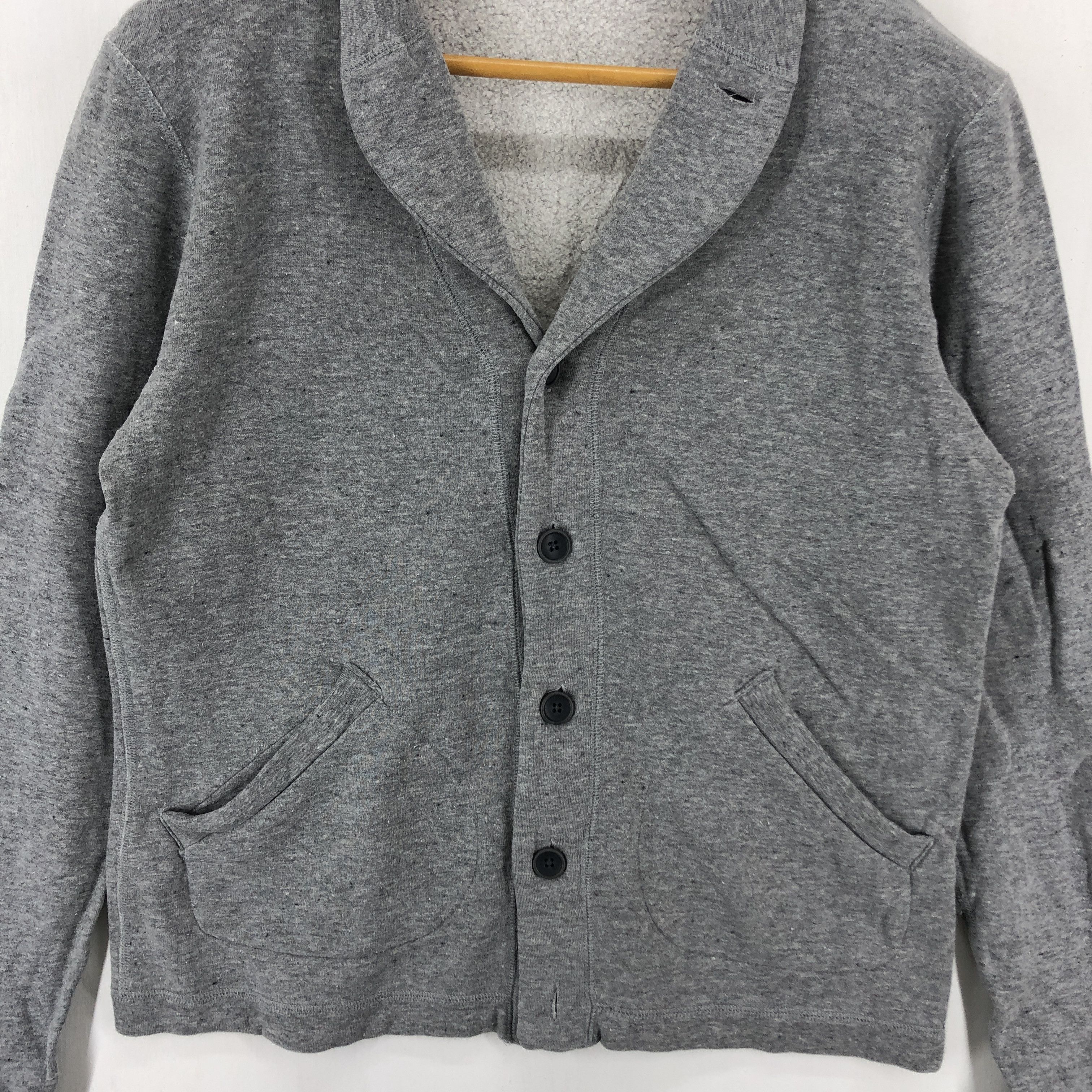 Beams Japan BEAMS HEART Button Down Sweatshirt #1750-66 Size US M / EU 48-50 / 2 - 2 Thumbnail