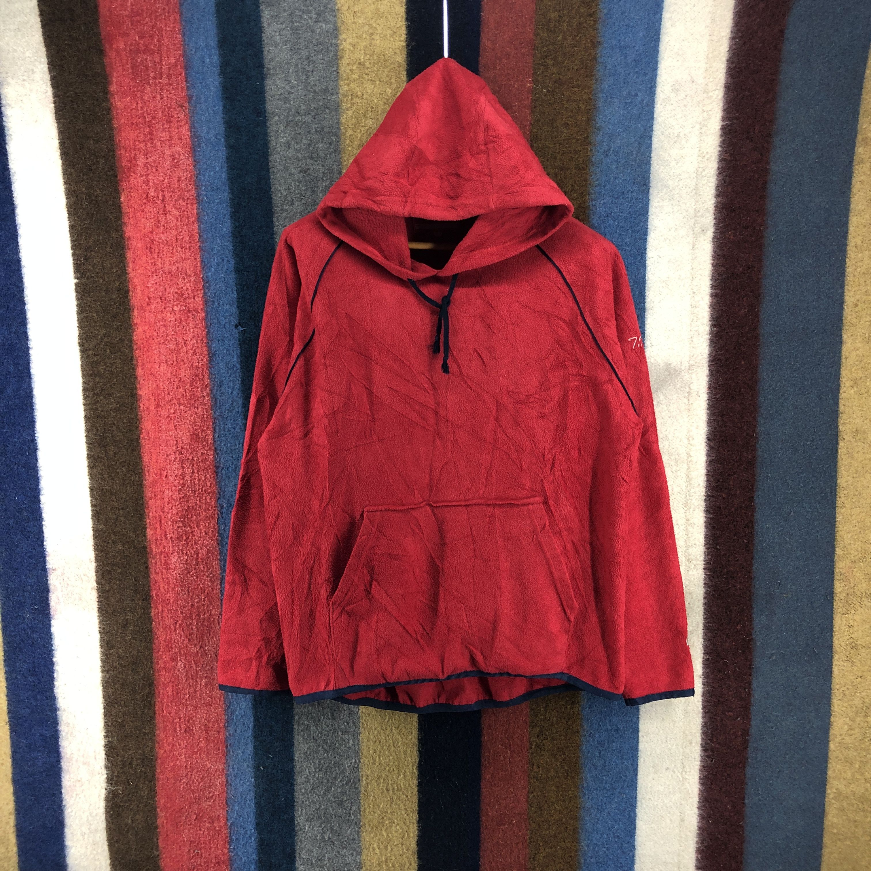 Japanese Brand COSMO Hoodie Fleece #0222/J Size US L / EU 52-54 / 3 - 1 Thumbnail