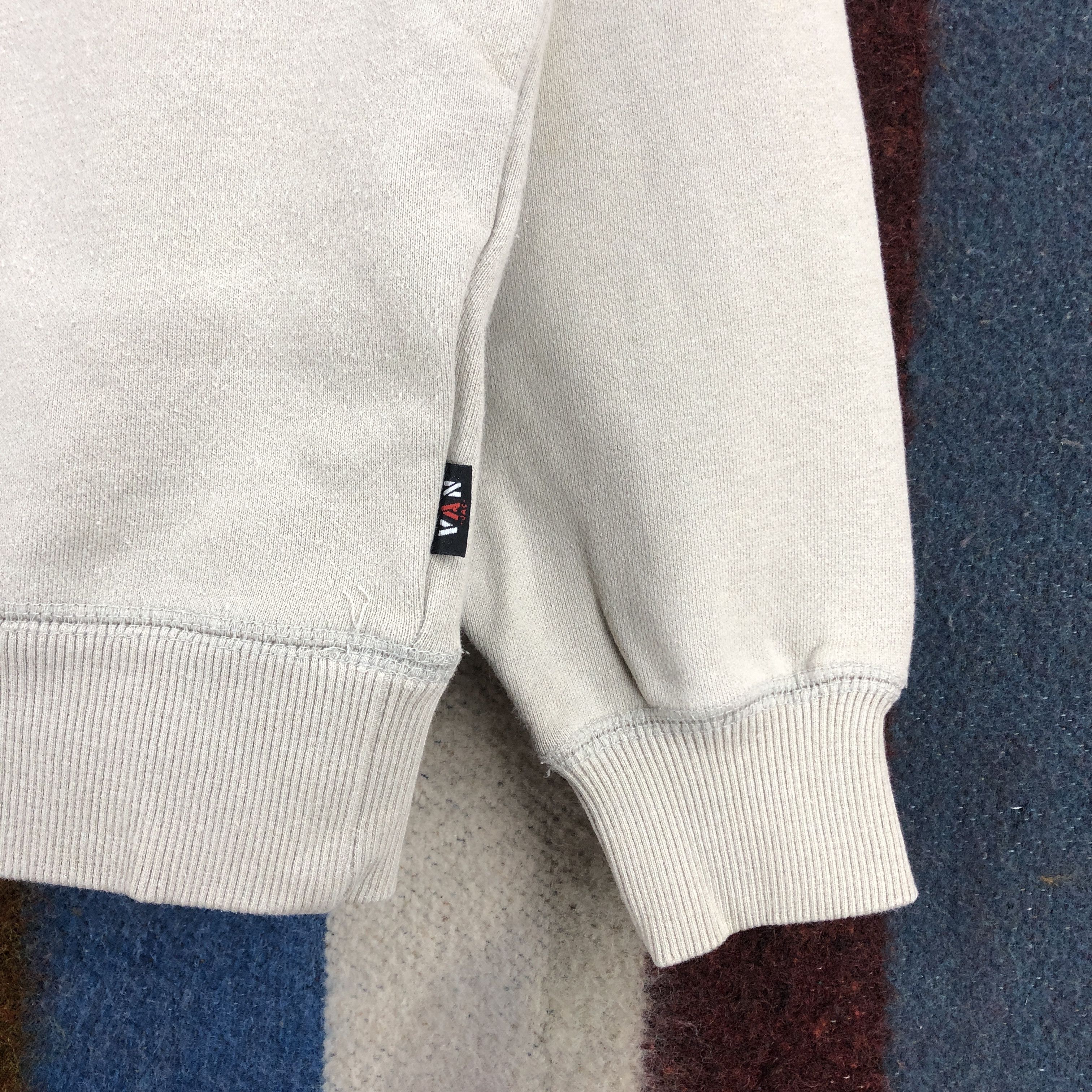 Japanese Brand VAN JAC Crew Neck Sweatshirt #034-02 Size S / US 4 / IT 40 - 4 Thumbnail