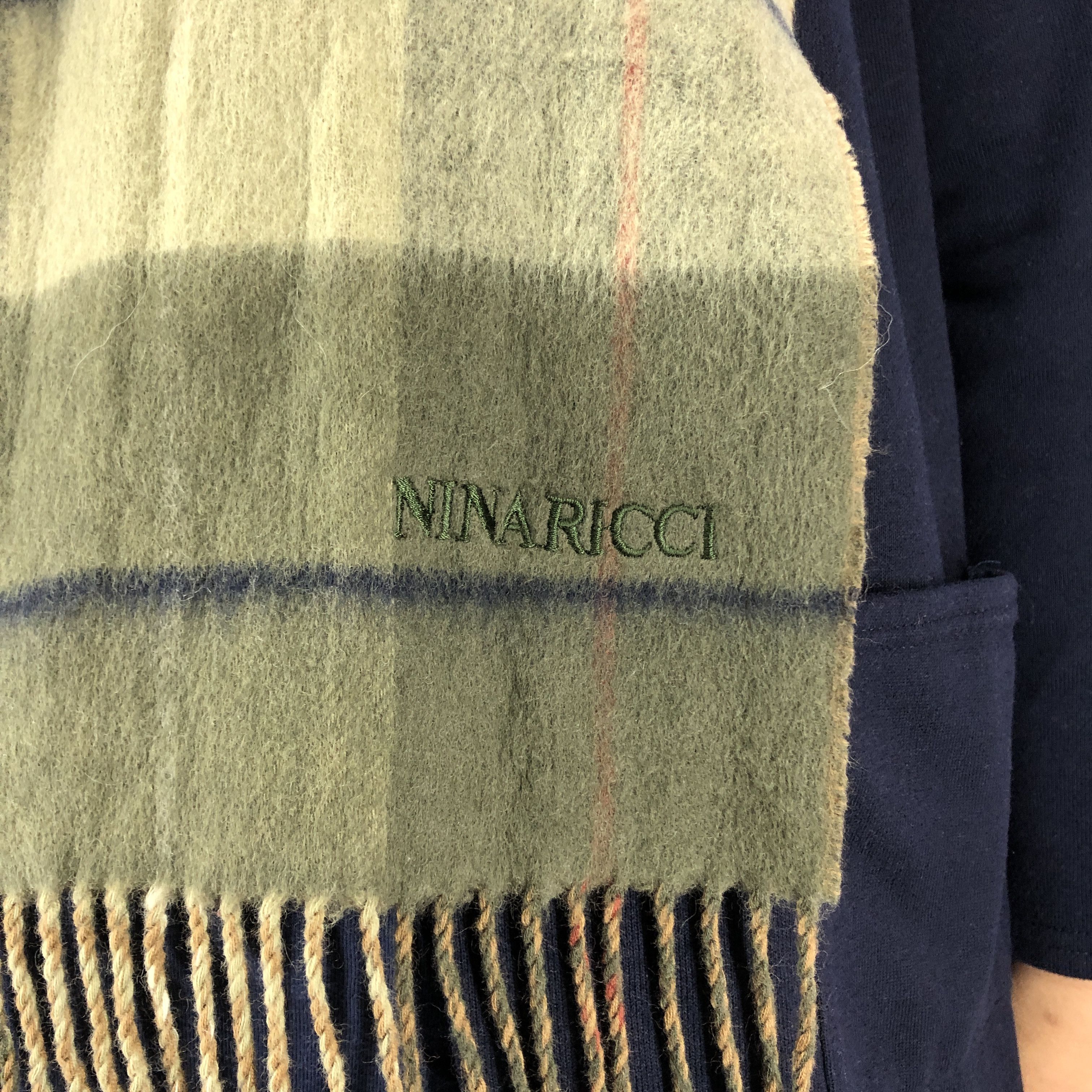 Nina Ricci NINA RICCI Muffler Scarf #0935/AG Size ONE SIZE - 3 Thumbnail